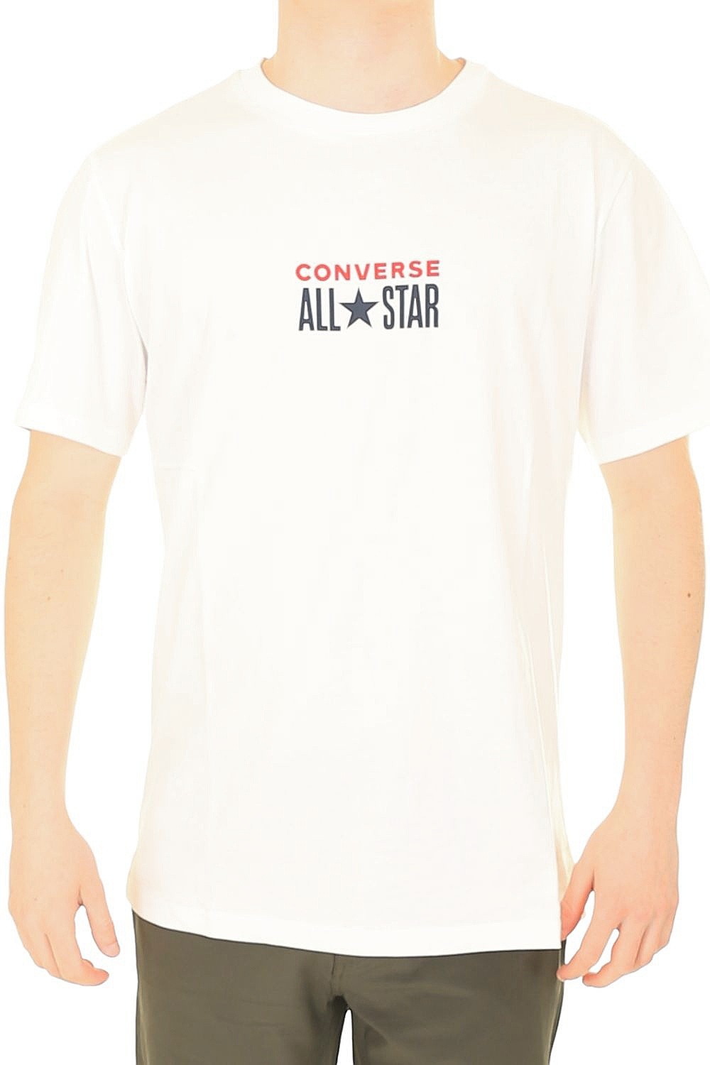 T-shirt Converse Chuck Taylor All Star Tag/10028551 - A08/White - men´s