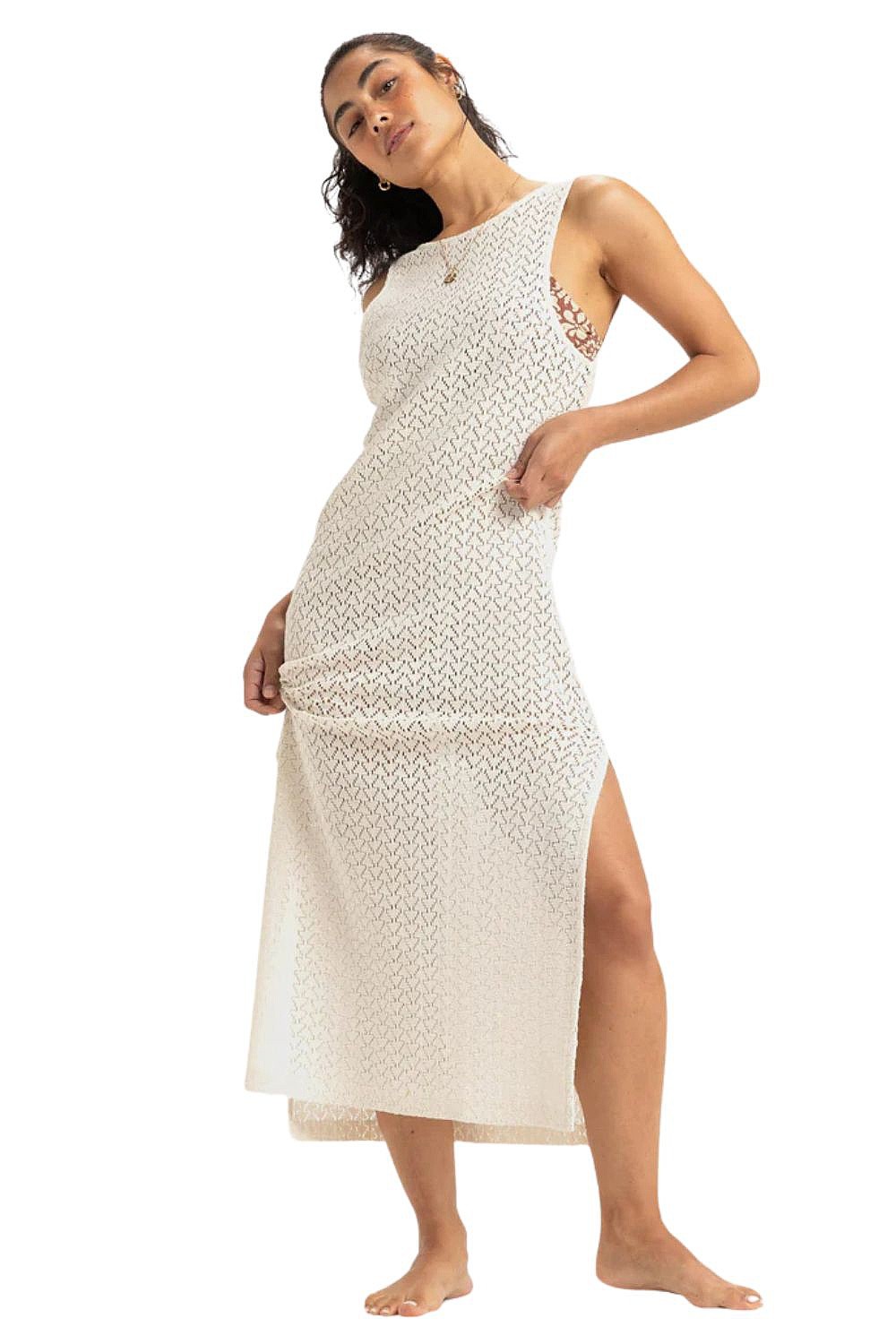 vestito Roxy Playa Mood - WBS0/Egret - women´s