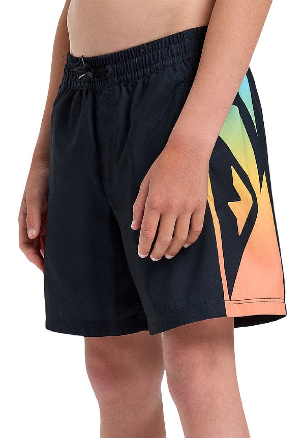 kúpacie šortky Quiksilver Everyday Holmes Volley 14 - KVJ6/Black Holmes - boy´s