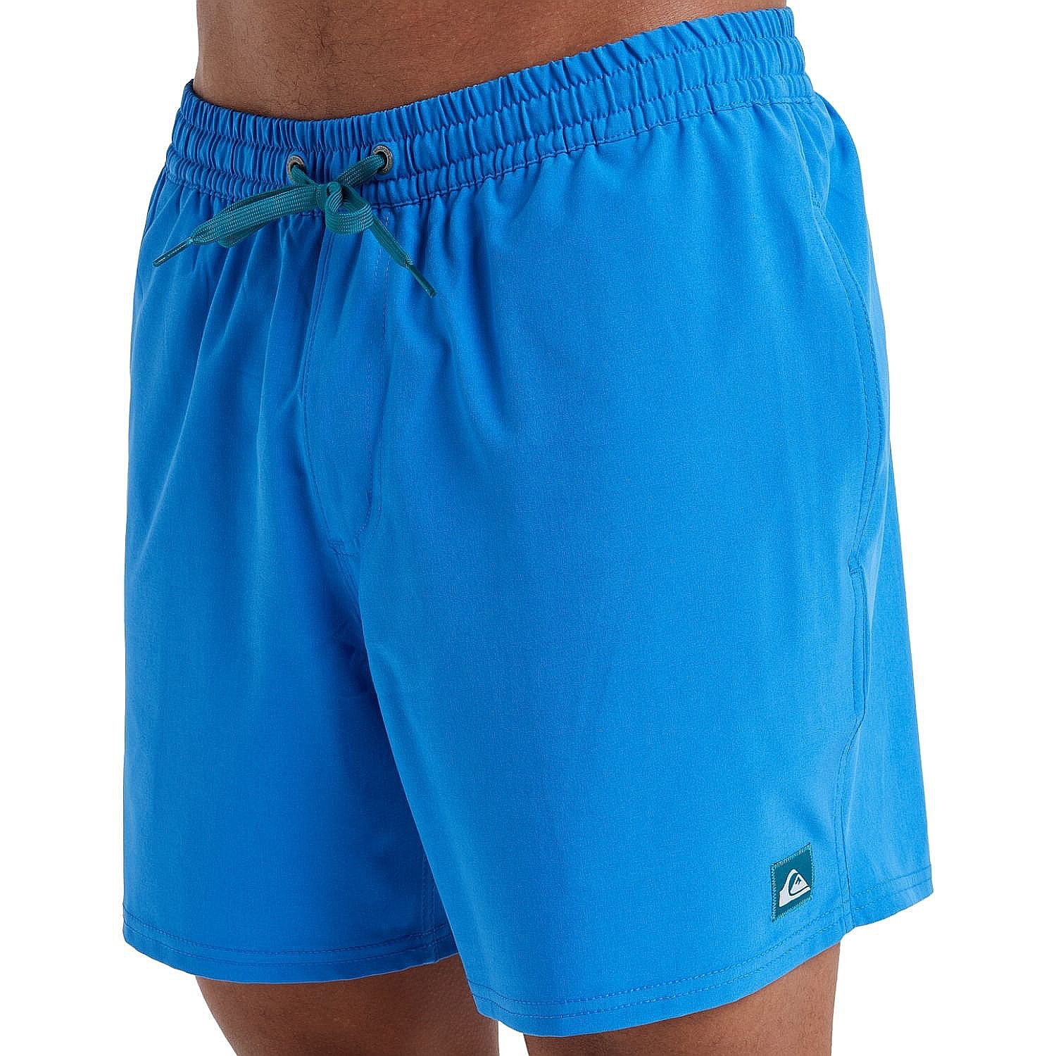 Badeshorts Quiksilver Surfsilk Solid Volley 16 - BQV0/Nebulas Blue - men´s