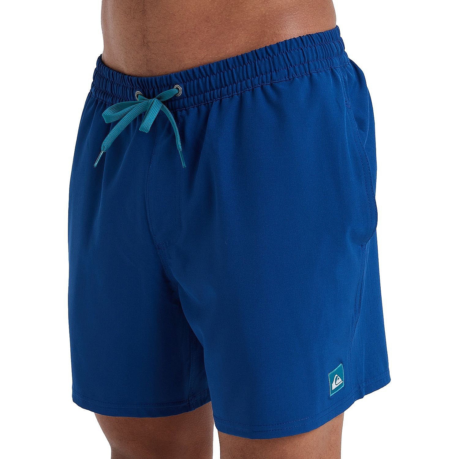 Badeshorts Quiksilver Surfsilk Solid Volley 16 - BSW0/Estate Blue - men´s
