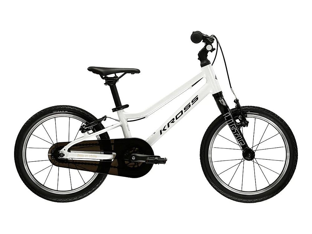 bicykel Kross Liftie 16" - White/Black - kid´s