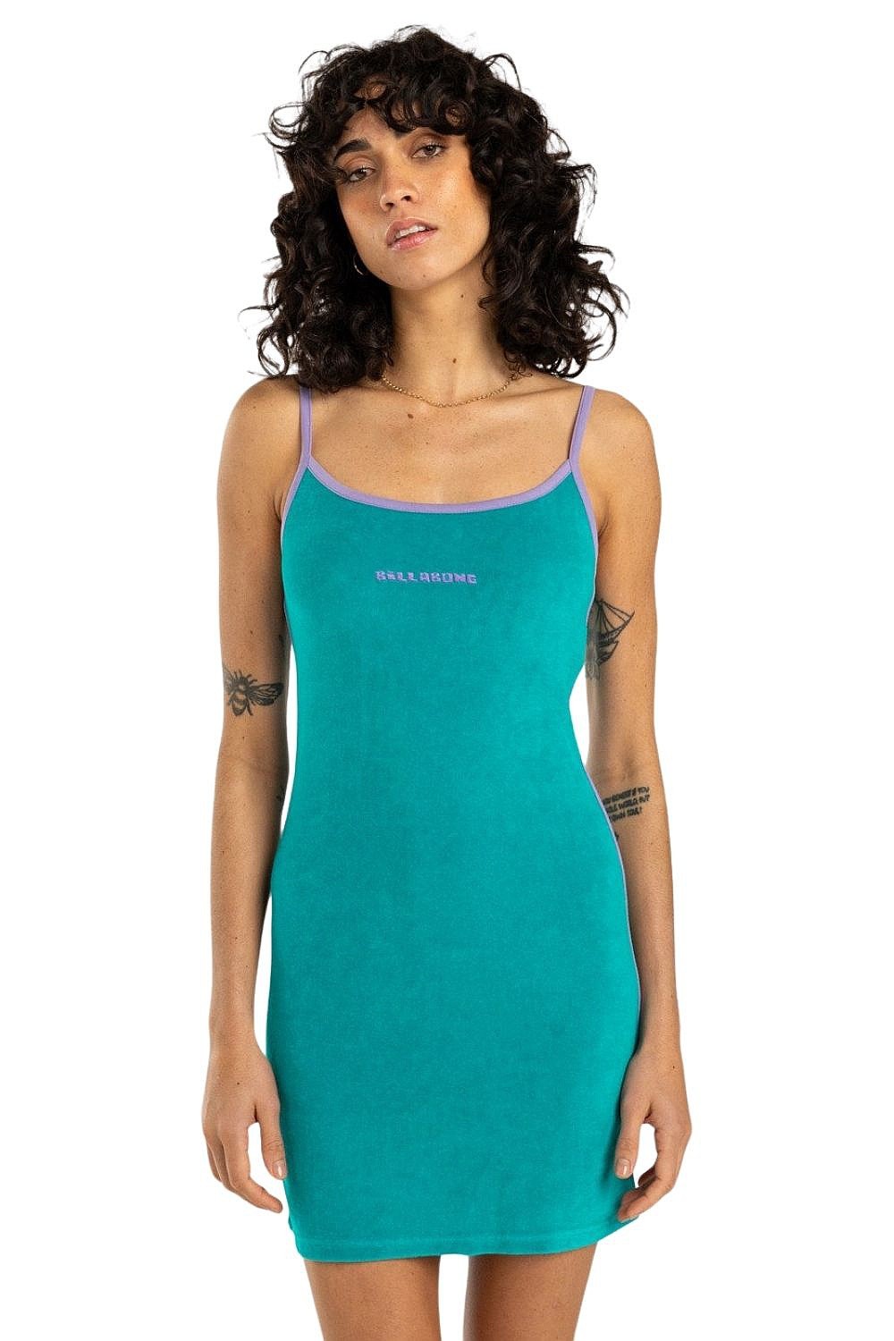 šaty Billabong Sunkiss - BNW0/Blue Lagoon - women´s