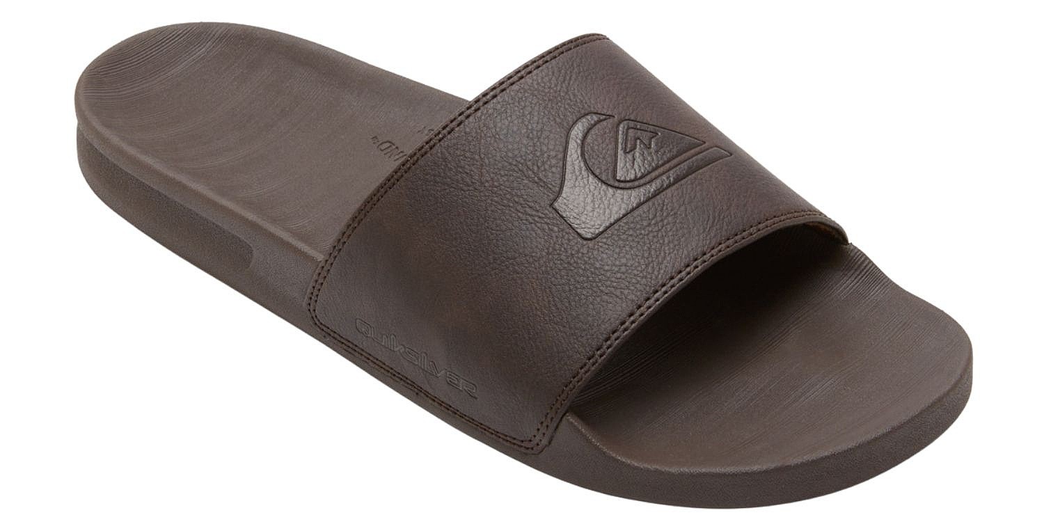 Schuhe Quiksilver Rivi Nubuck Slide - CVJ1/Brown 1 - men´s