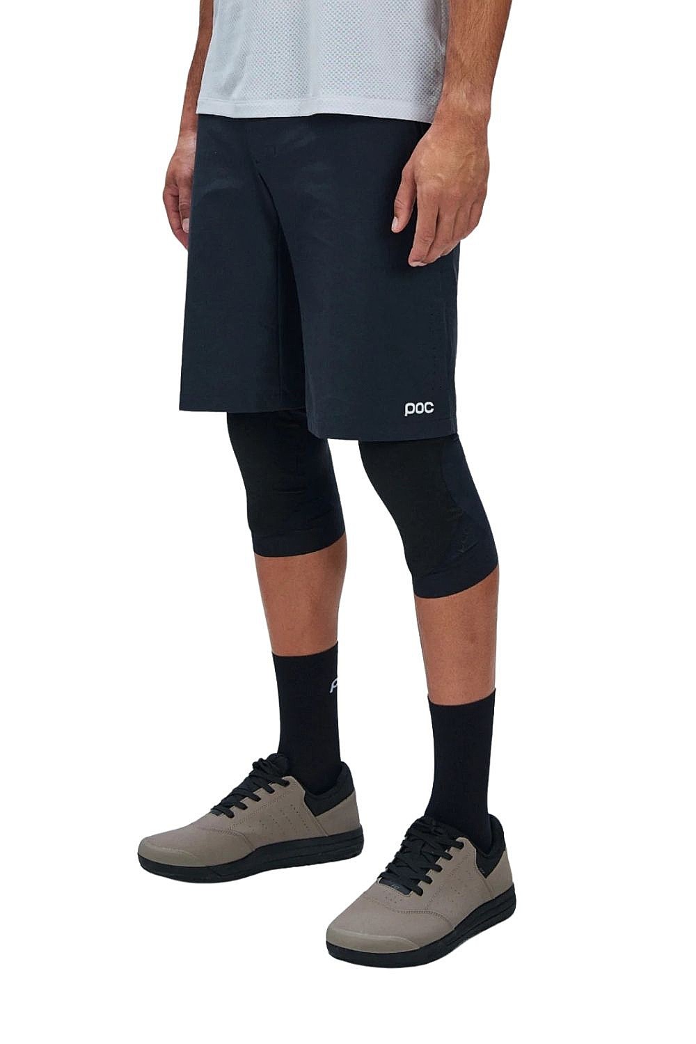 kraťasy Poc Motion Air - Uranium Black - men´s