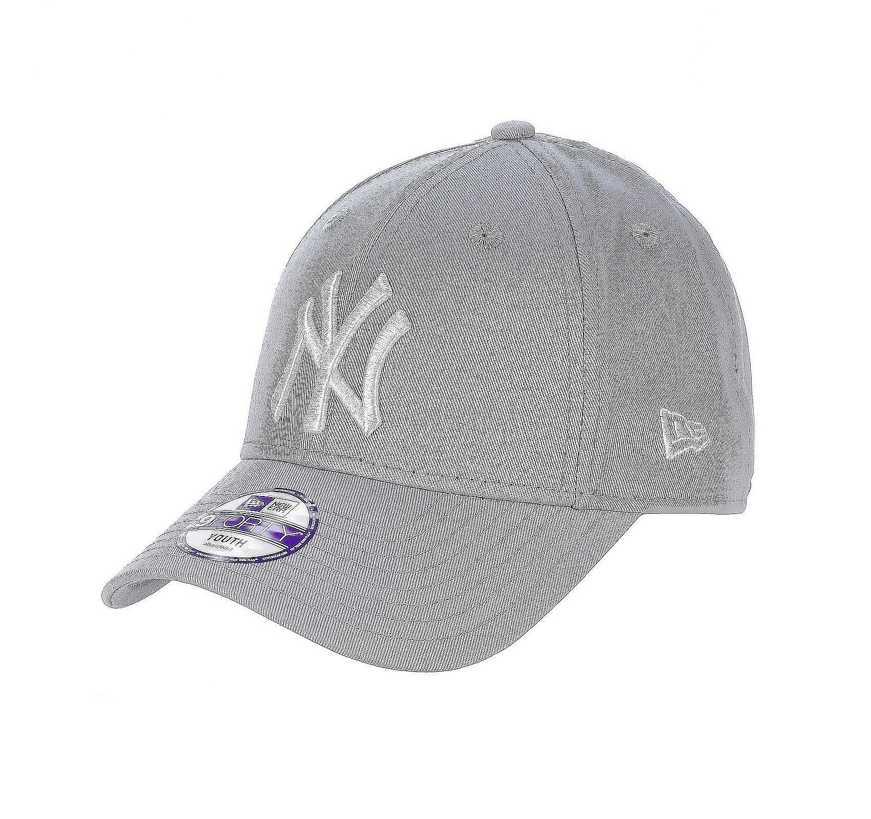 cap New Era 9FO League Basic MLB New York Yankees - Gray/Optic White