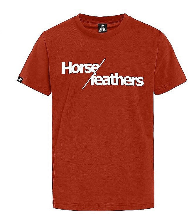 camisa Horsefeathers Slash - Orange Rust - unisex junior
