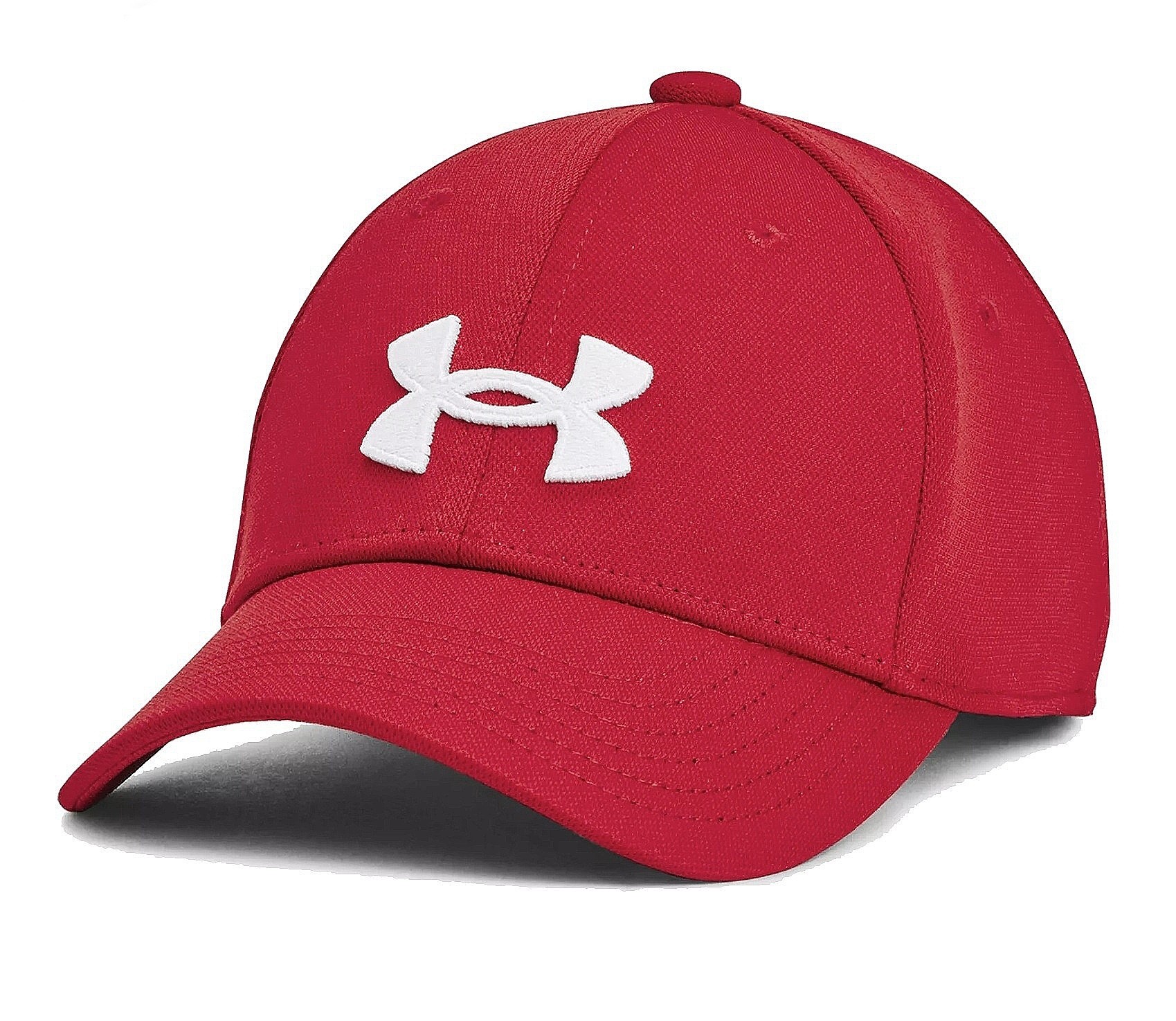 dziecięca czapka z daszkiem Under Armour Blitzing Youth - 600/Red/White