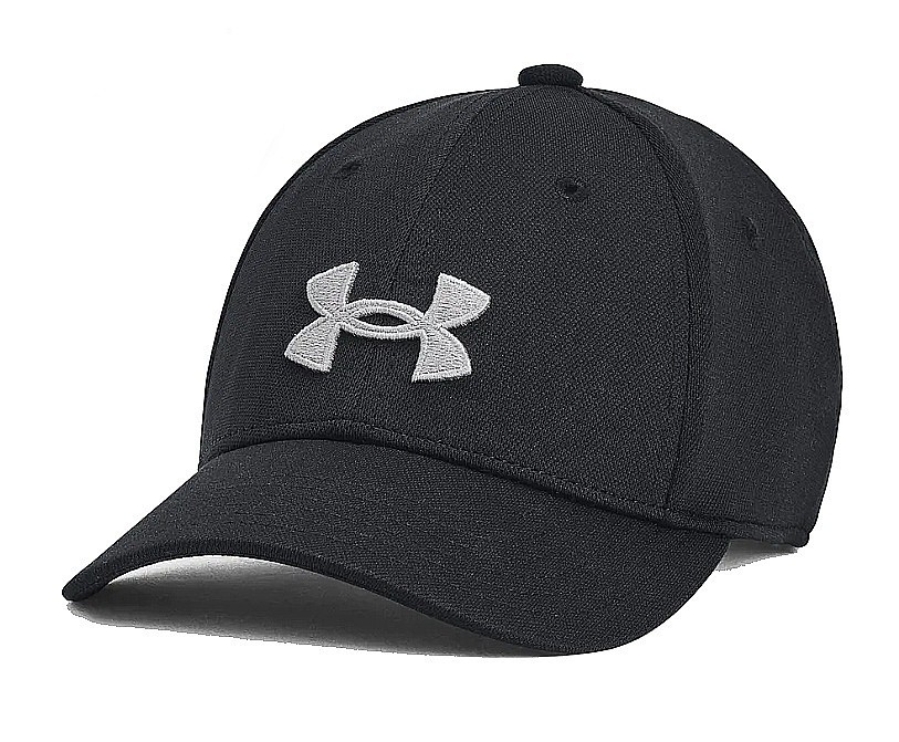 dziecięca czapka z daszkiem Under Armour Blitzing Youth - Black/Mod Gray