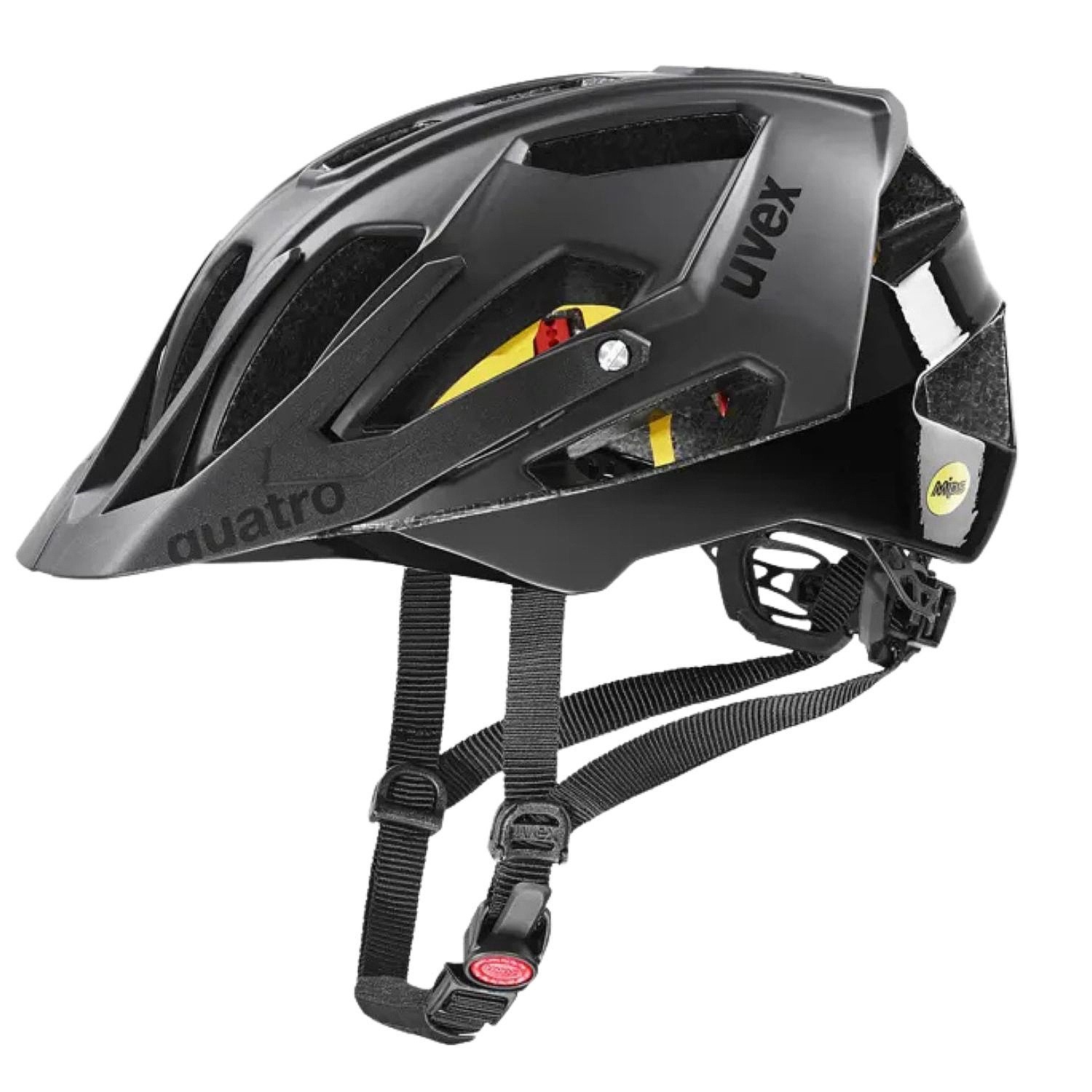 helma Uvex Quatro CC Mips - All Black