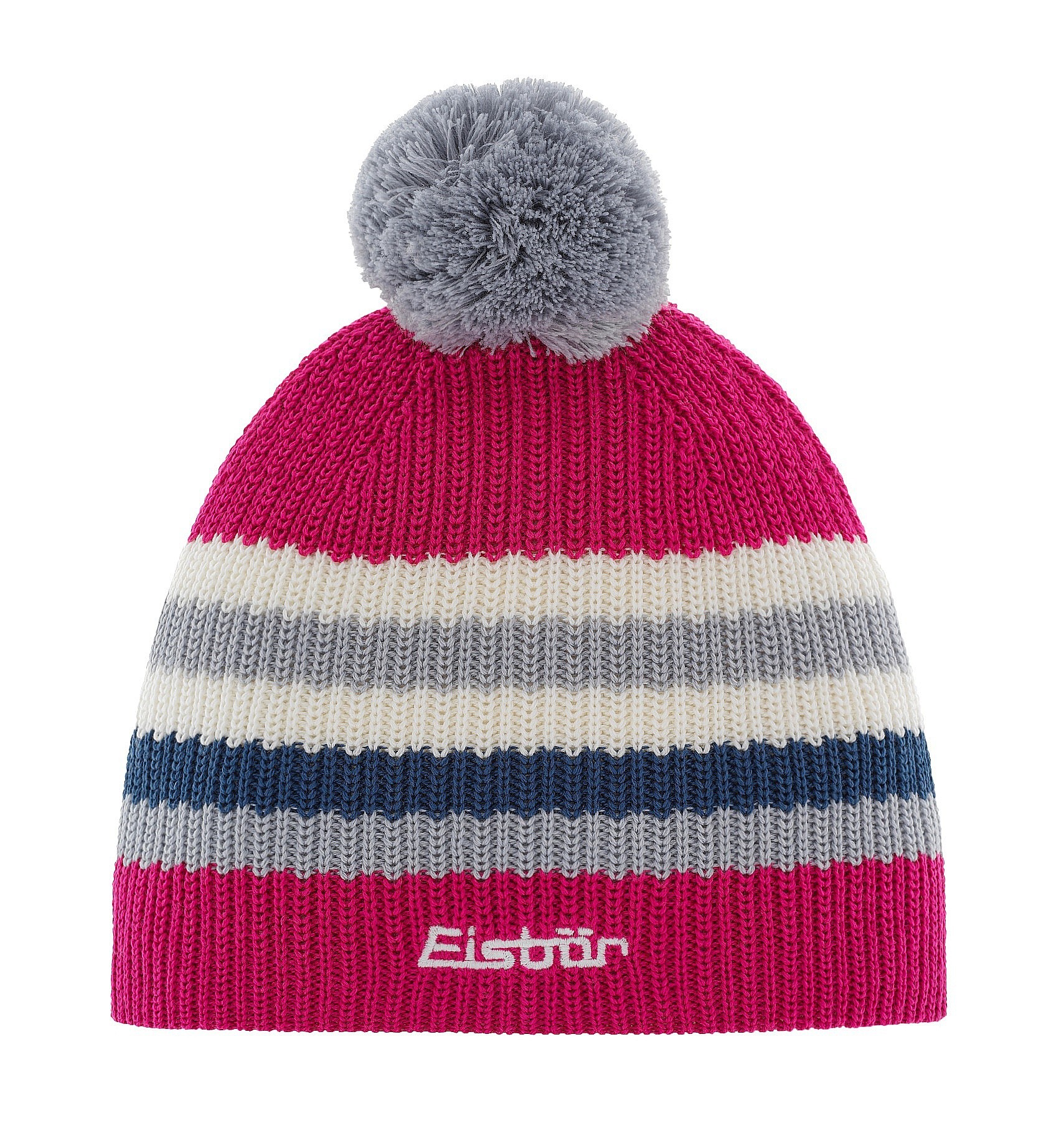 шляпа Eisbär Blib OS Pompon MÜ RL - 442/Pitti Pink/Hell Grau/Hell Cobalt/Milk - unisex junior