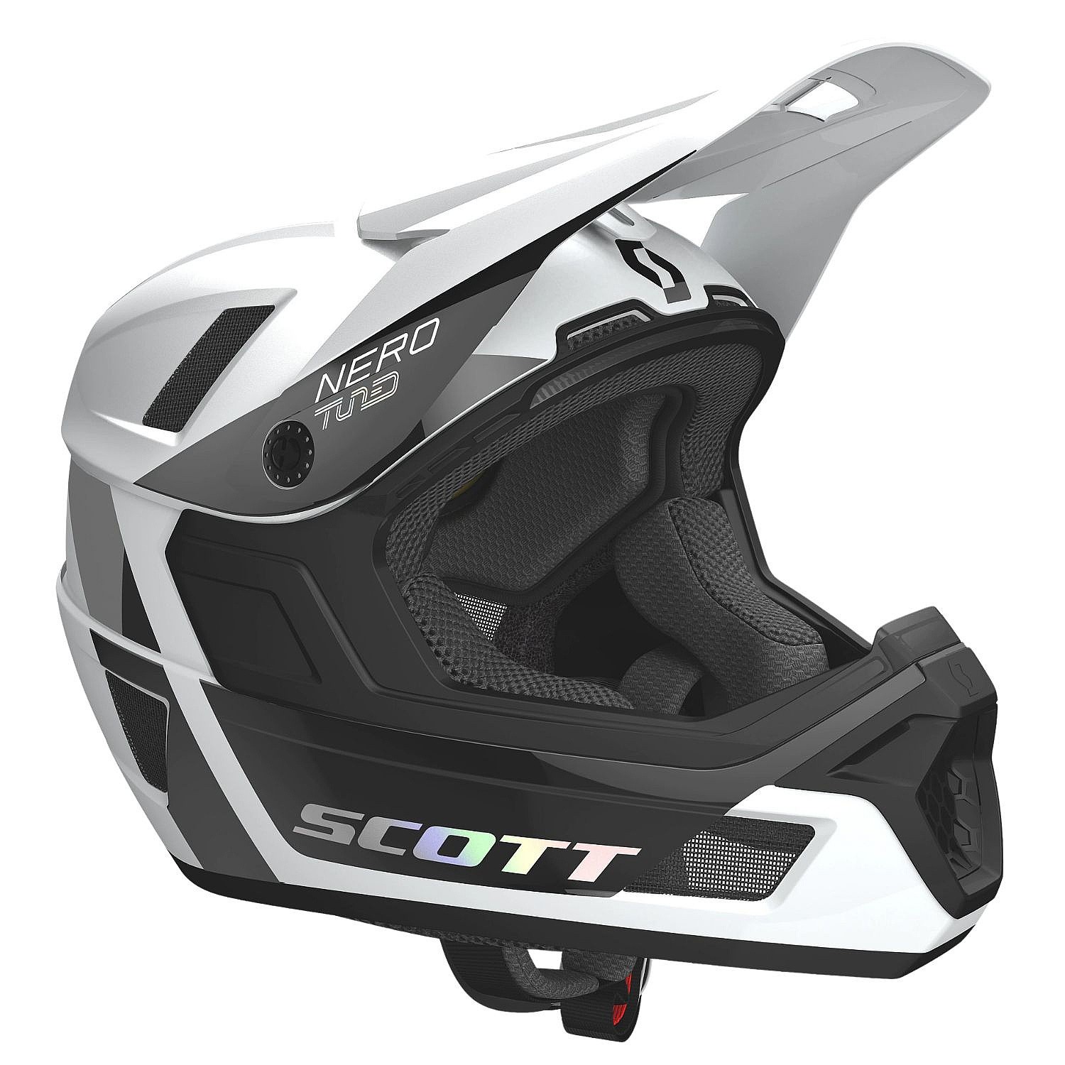 helma Scott Nero Plus Mips - White/Black