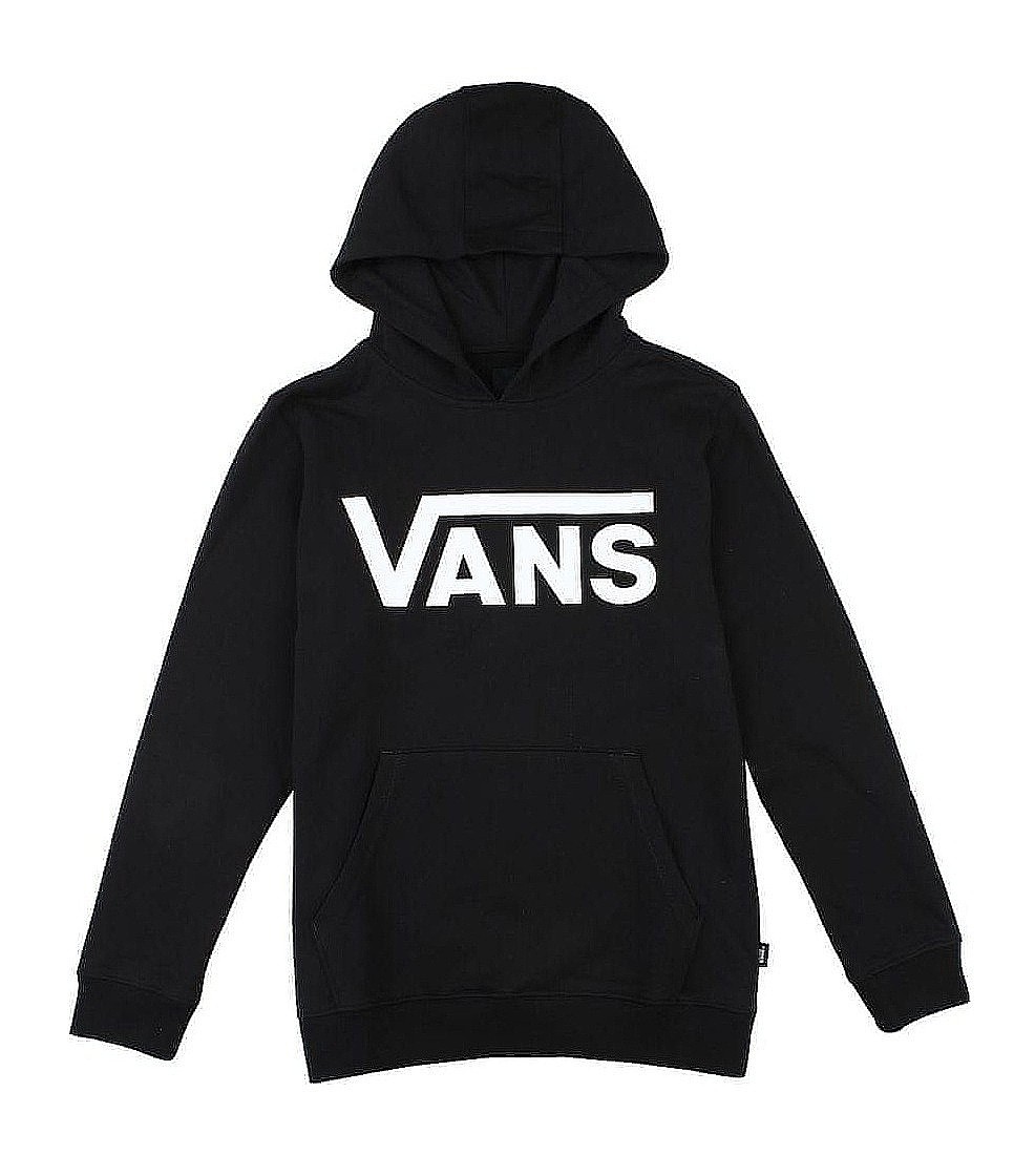 tréningfelső Vans Classic Pullover II - Black/White - boy´s