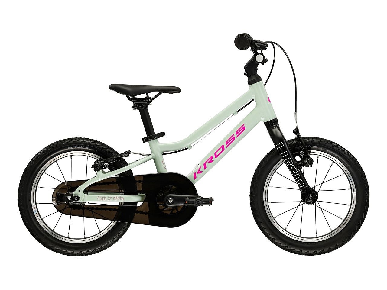 Fahrrad Kross Liftie 14" - Mint/Pink - kid´s