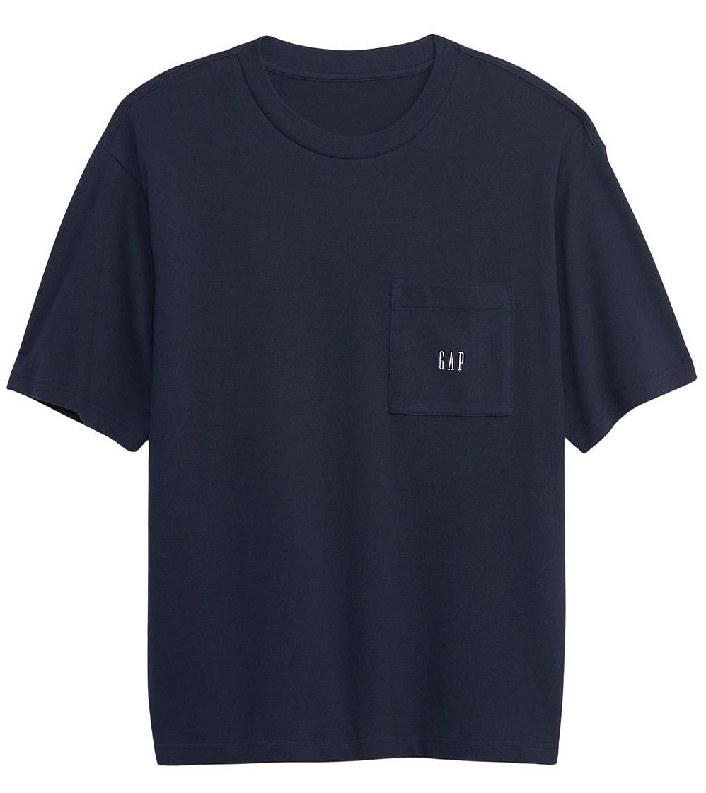 tričko GAP 648973 Pocket - 05/Tapestry Navy - men´s