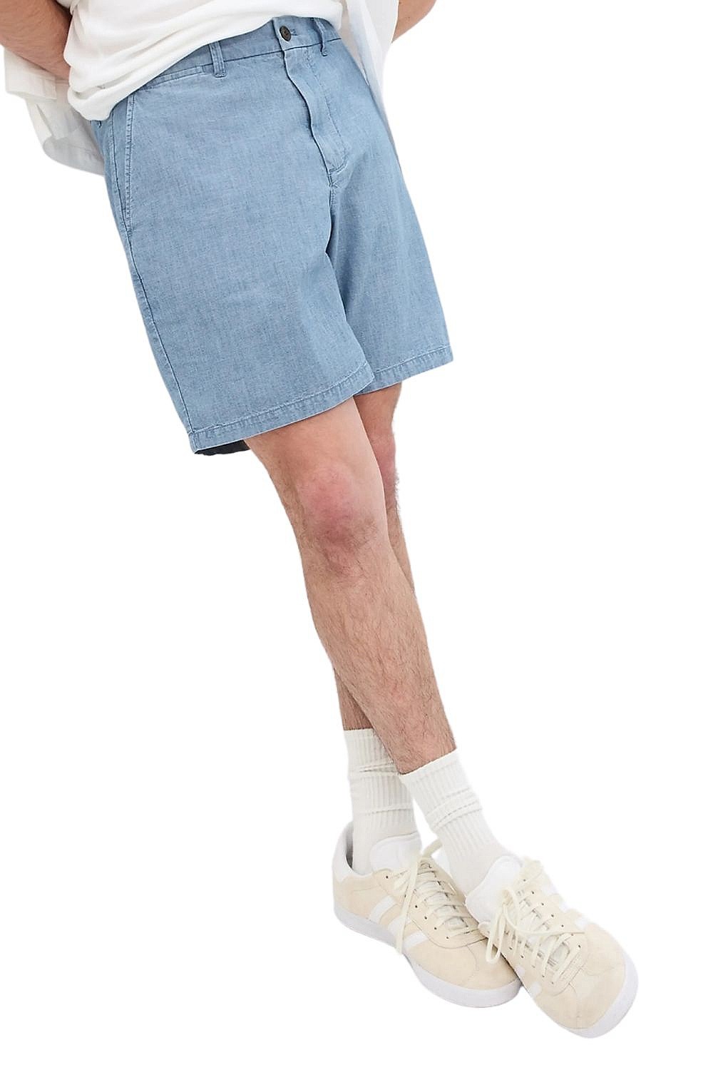 pantaloni scurți GAP 698993 - 37/Blue Chambray - men´s