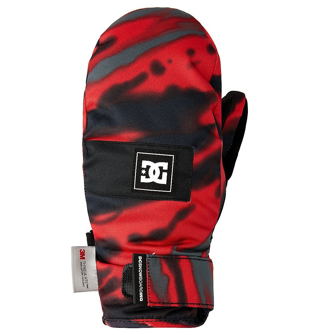 gants DC Franchise Mitt - XKRS/Angled Tie Dye Racing Red - unisex junior