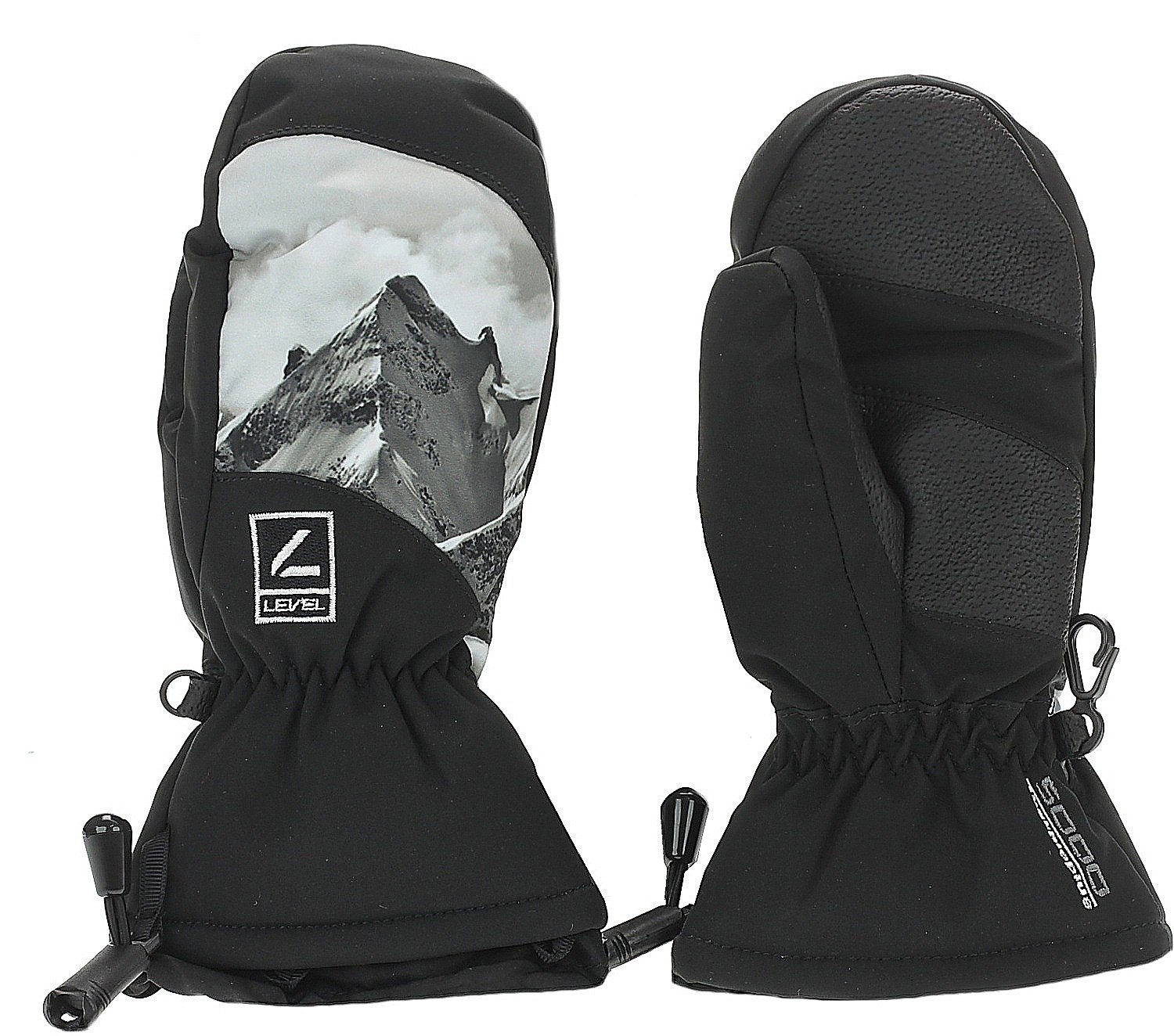 handskar Level J Mitt - Dark - unisex junior