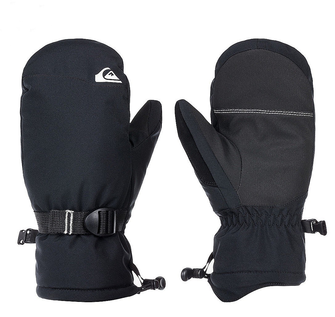 Handschuhe Quiksilver Mission Mitt - KVJ0/True Black - boy´s