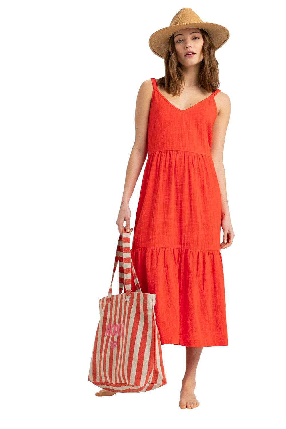 платье Roxy Waiting Line - RNN0/Poppy Red - women´s
