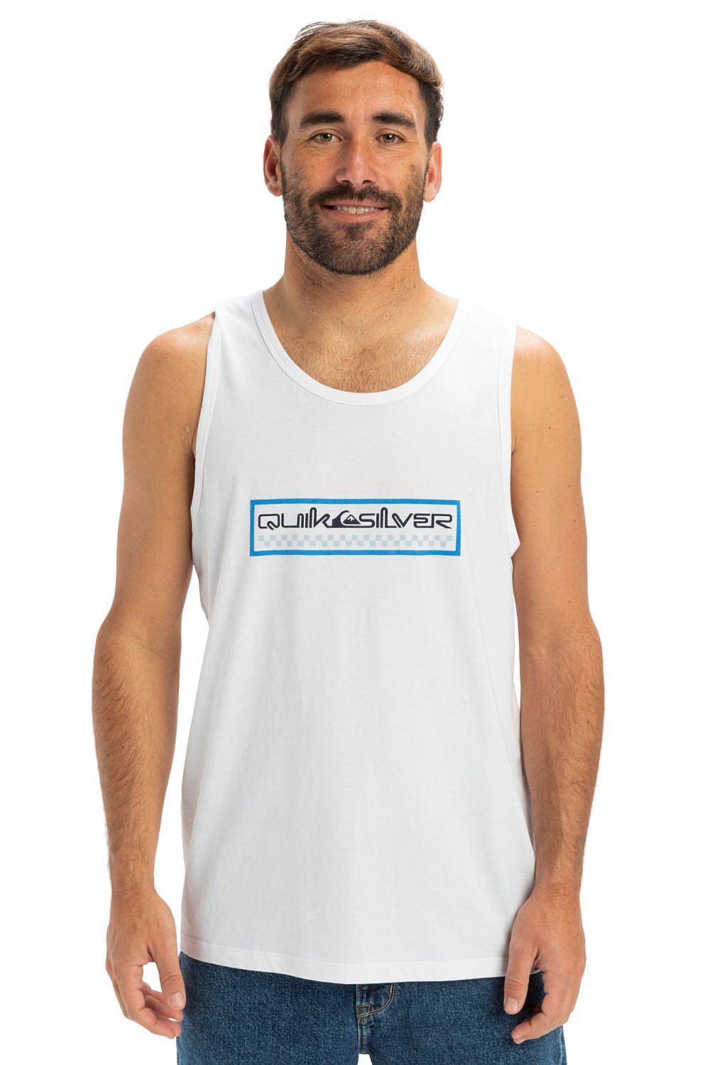 koszulka bez rękawów Quiksilver Ev Sun Dagger - WBB0/White