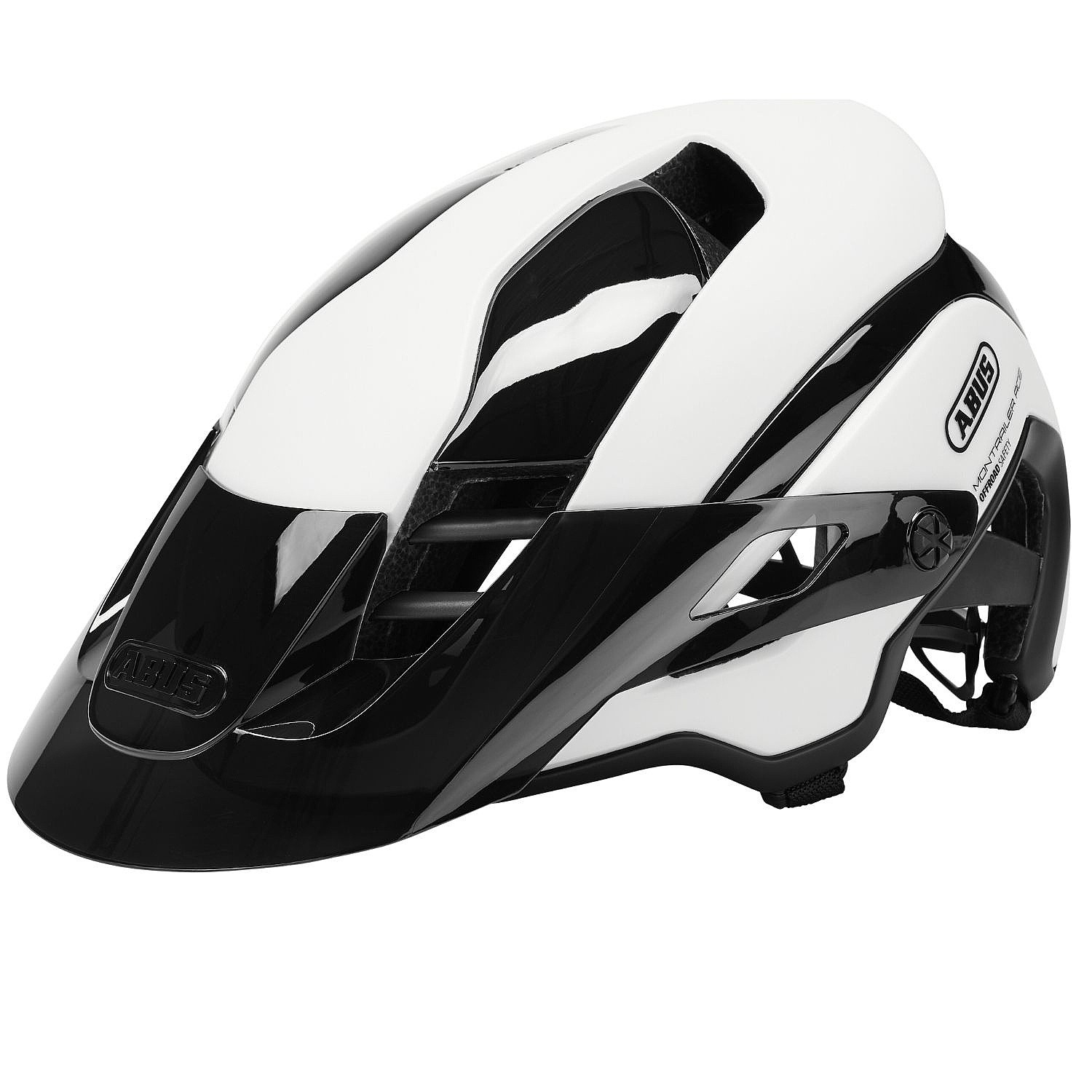 cască Abus MonTrailer Ace Mips - Polar White