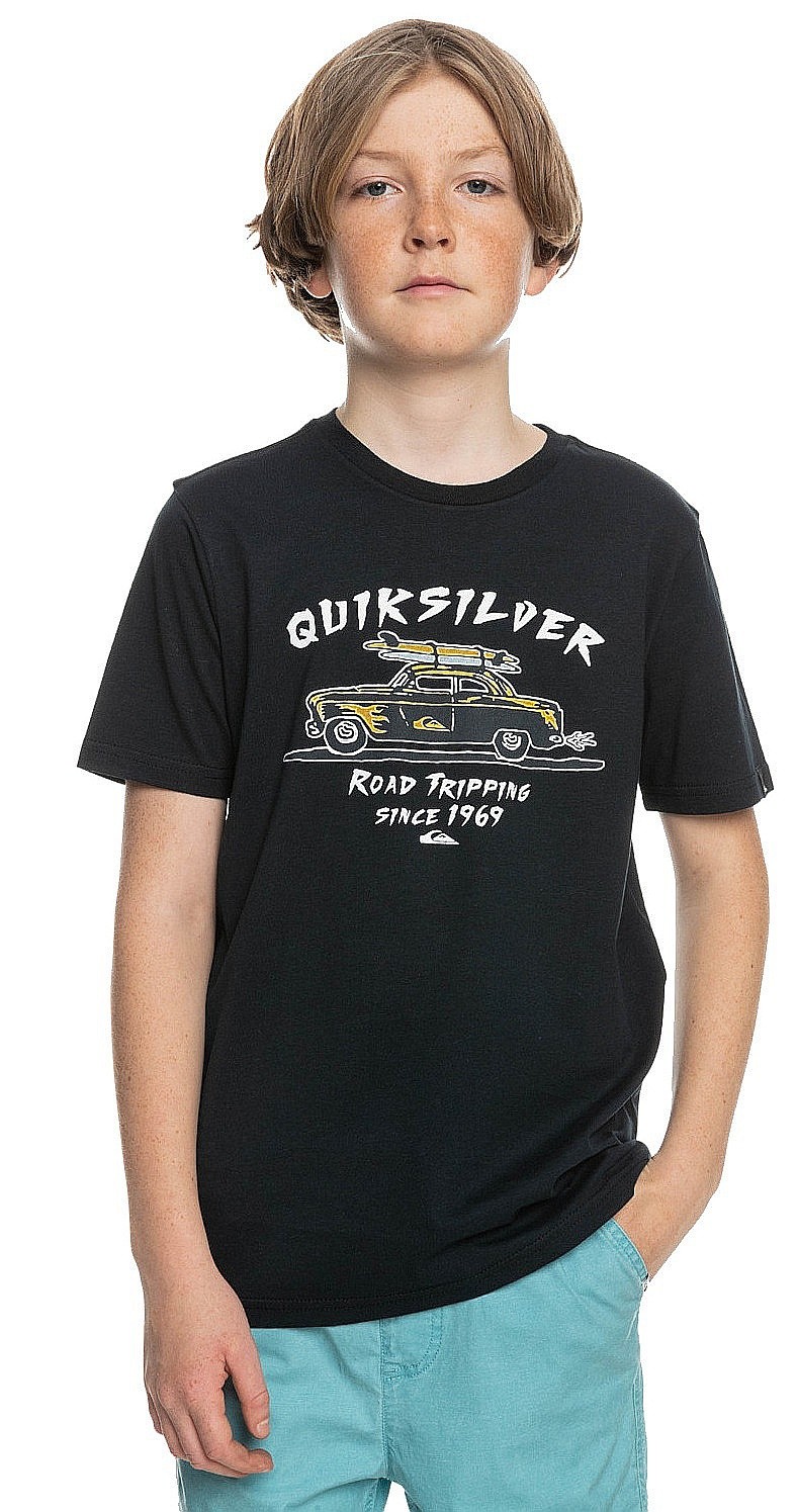 T-shirt Quiksilver Beach Trips - KVJ0/Black - boy´s