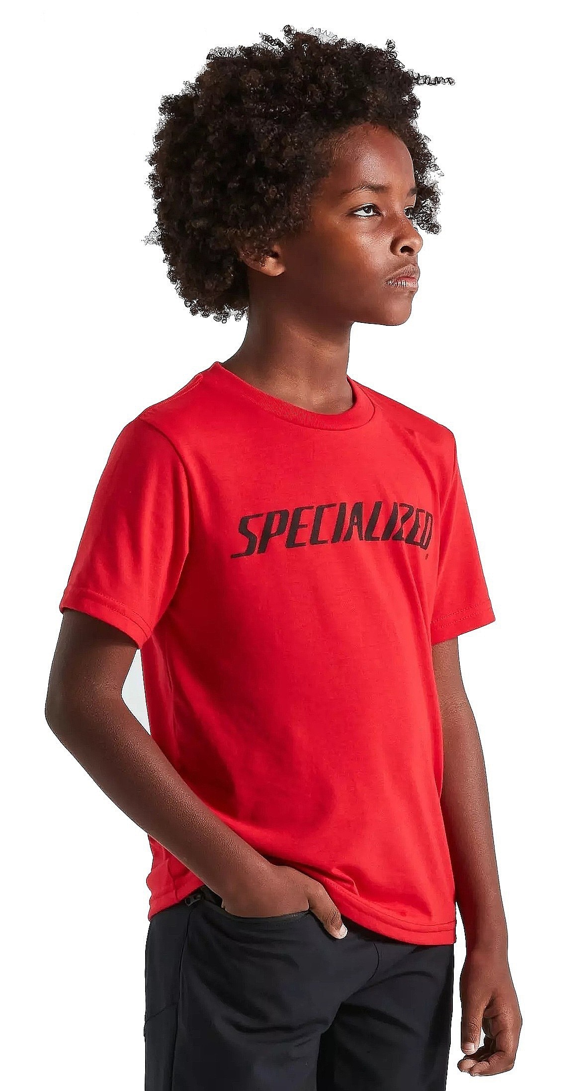 tričko Specialized Wordmark - Flo Red