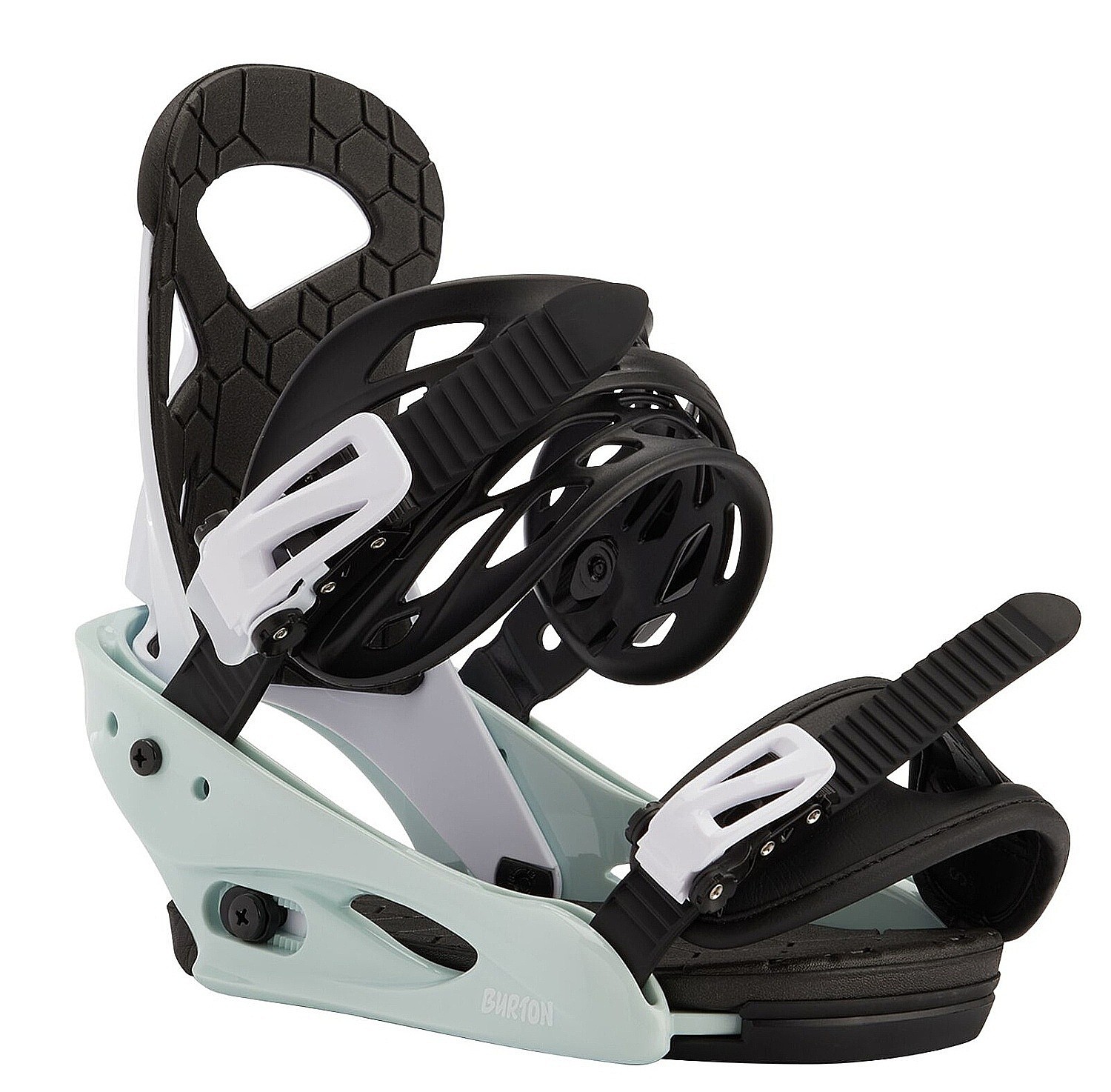 fixations de snowboard Burton Mission Smalls - Neo Mint/White - unisex junior