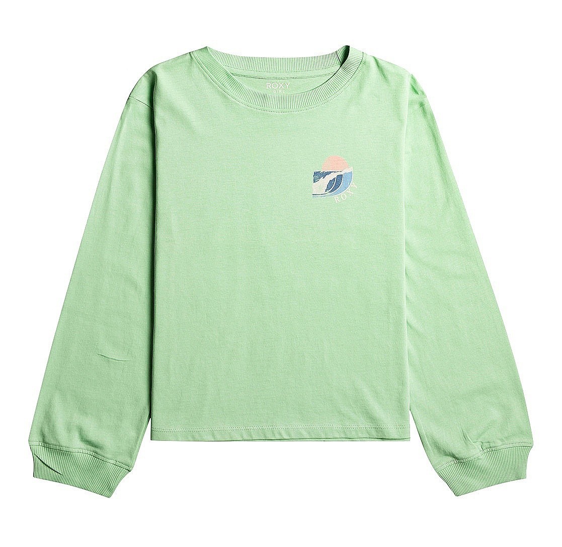 T-shirt Roxy A Little Too Late LS - GFE0/Sprucetone - girl´s