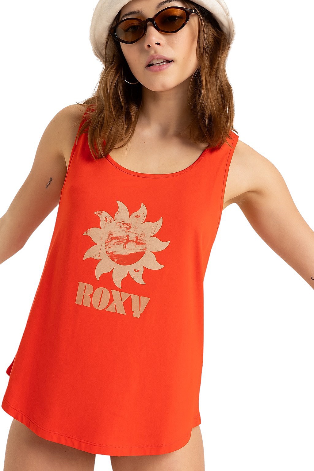 maillot de corps Roxy Surfclassic Organic - RNN0/Poppy Red - women´s