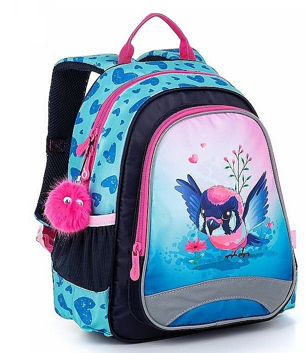 plecak Topgal SISI 22057 - G/Colorful Bird