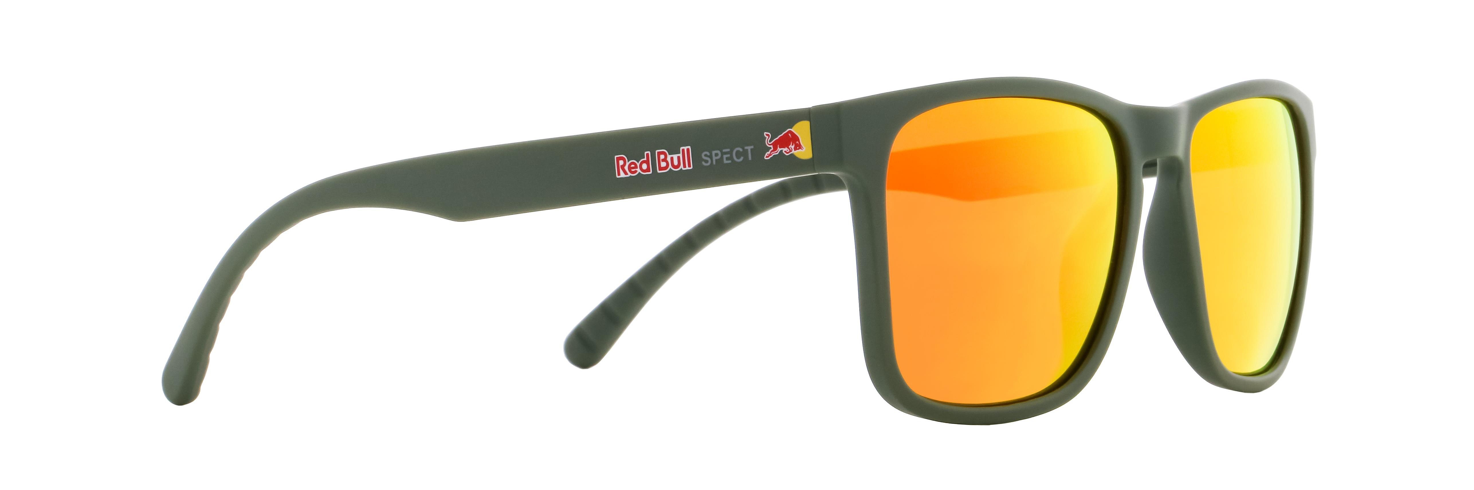очки Red Bull SPECT Edge - 003P/Olive Green/Brown With Red Polarized
