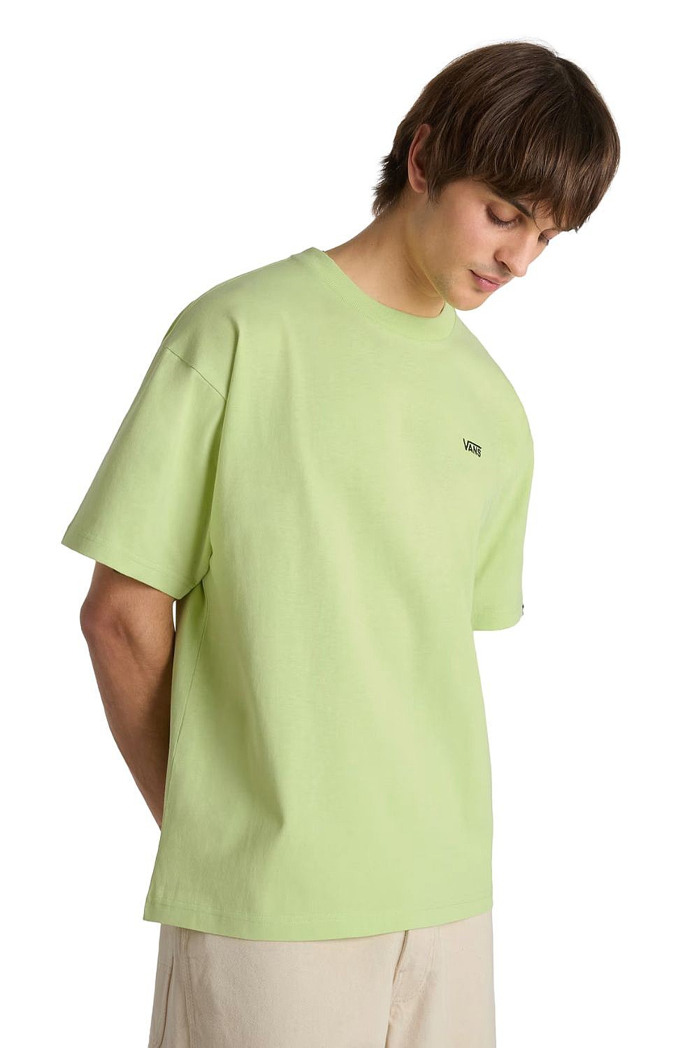 camisa Vans Left Chest II Loose - Shadow Lime - men´s