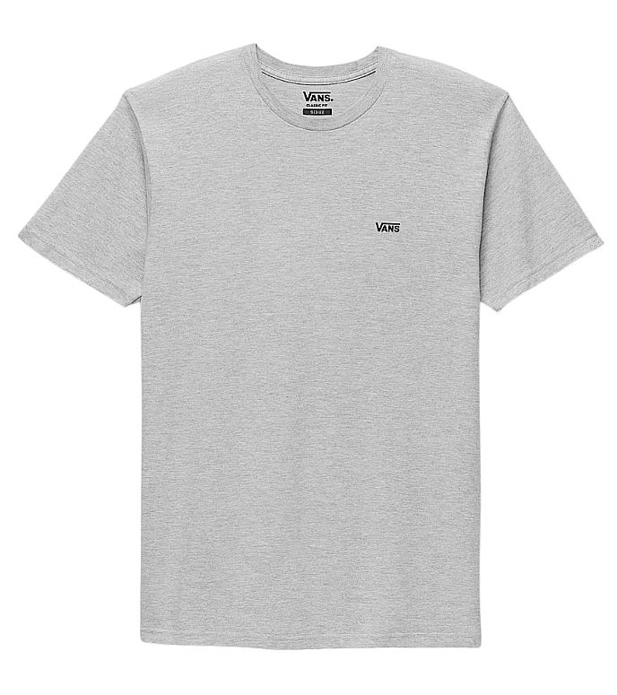 shirts Vans Left Chest - Light Grey Heather - men´s