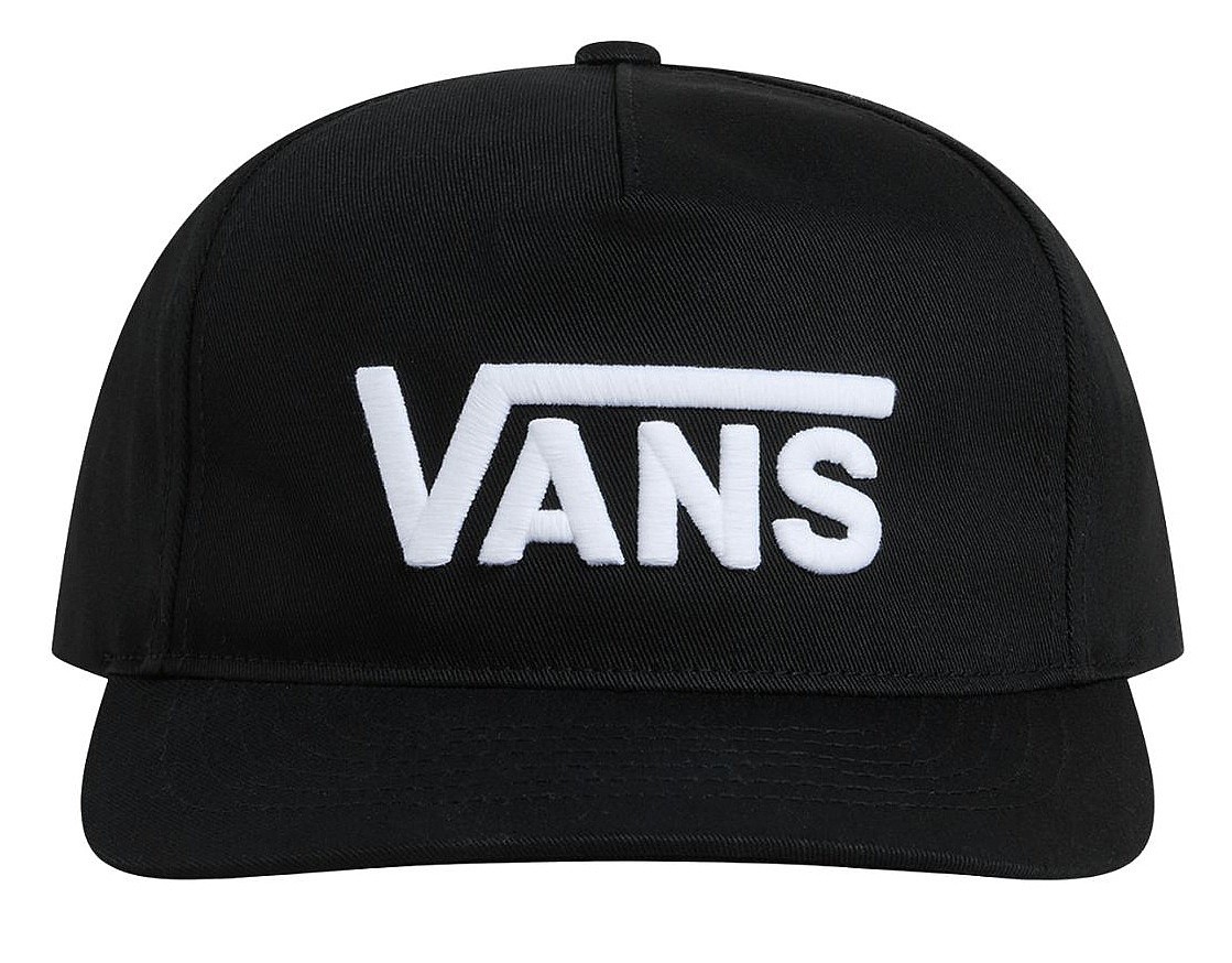 šiltovka Vans Drop V Logo Snapback - Black