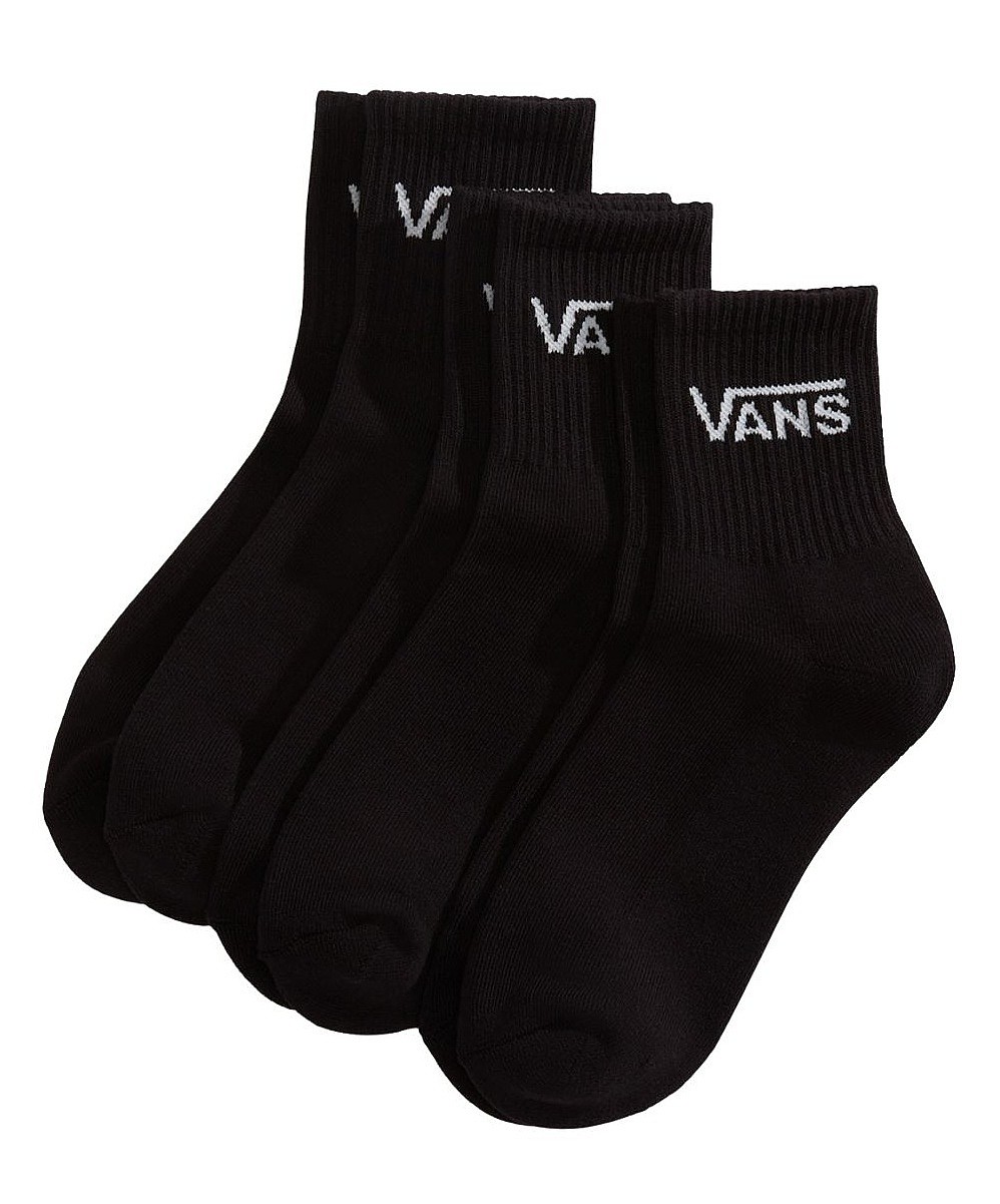 șosete Vans Classic Half Crew 3 Pack - Black