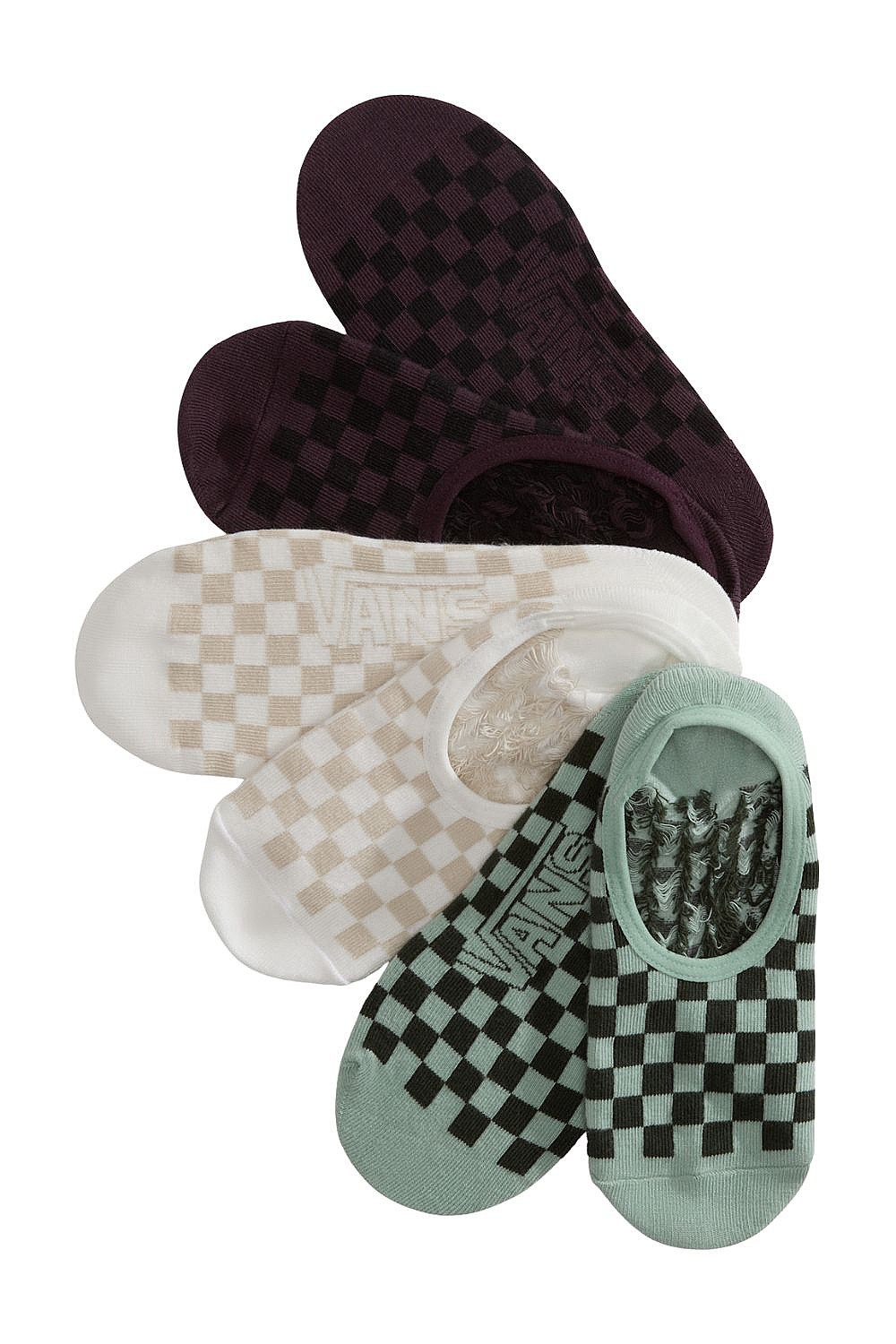 chaussettes Vans Fuego Canoodle 3 Pack - Dried Kelp