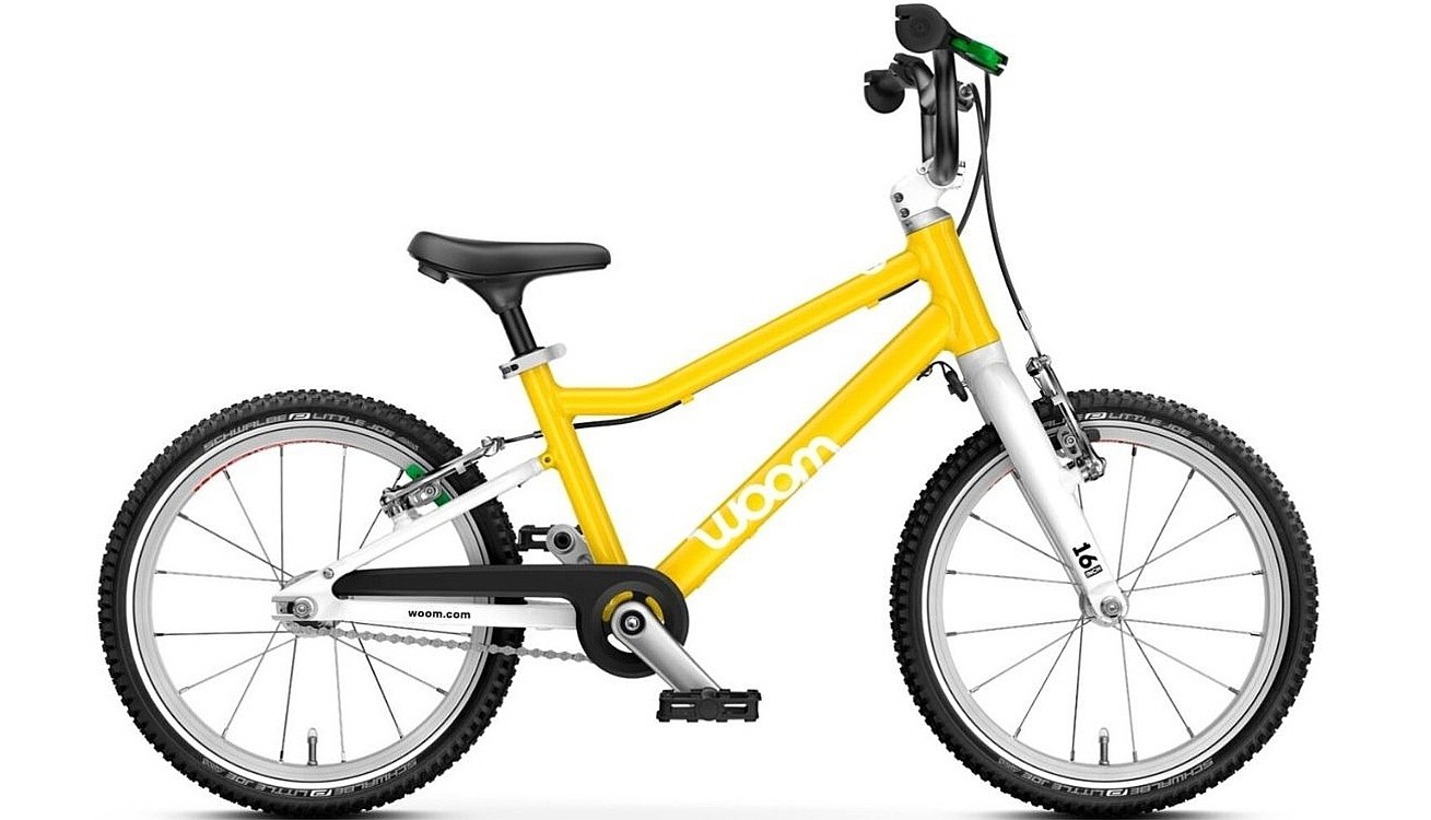 rower Woom 3 Automagic GO 16" - Vibrant Yellow