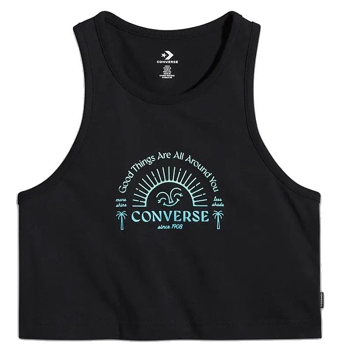 maillot de corps Converse Good Vibes/10027755 - A01/Converse Black - women´s