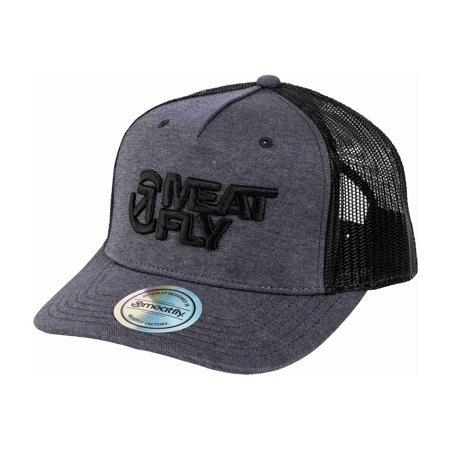 casquette Meatfly Horton Trucker - Navy/Black Revital