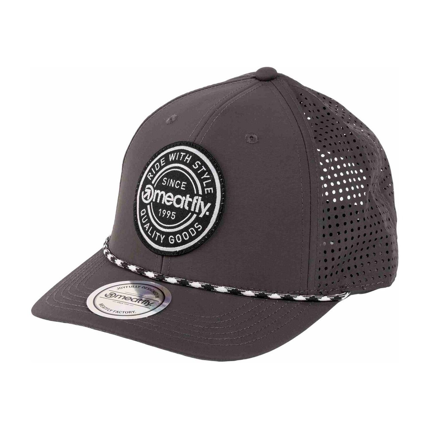 šiltovka Meatfly Ollie Perfor - Grey Label