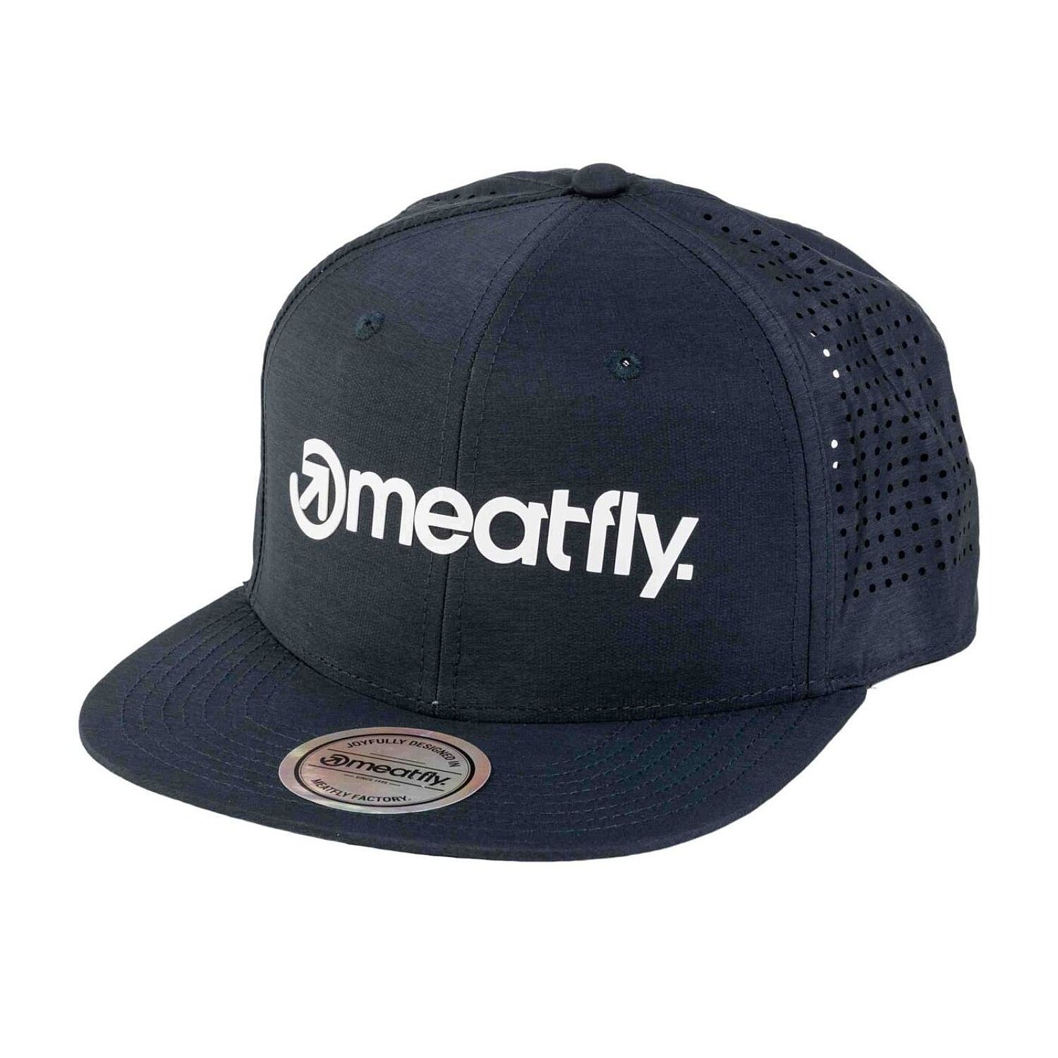 casquette Meatfly Keery Perfor Snapback - Petrol/White Logo
