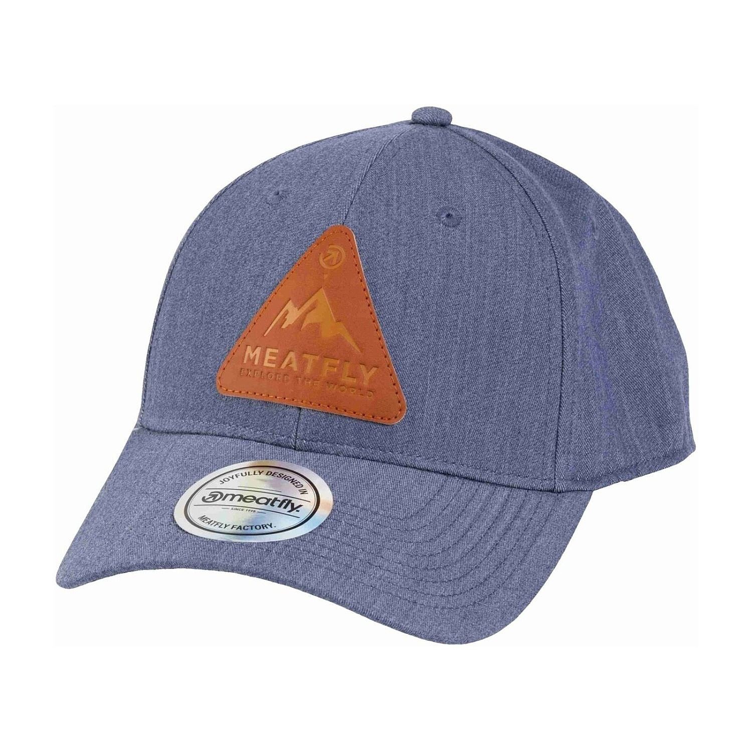 czapka z daszkiem Meatfly Ethan Flexfit - Blue Peak