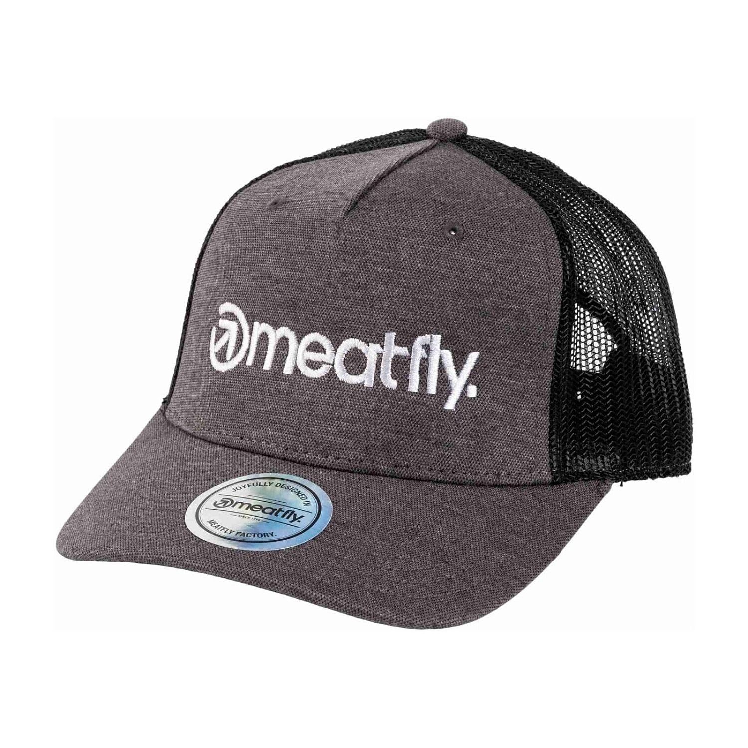 Kappe Meatfly Horton Trucker - Grey/White Logo