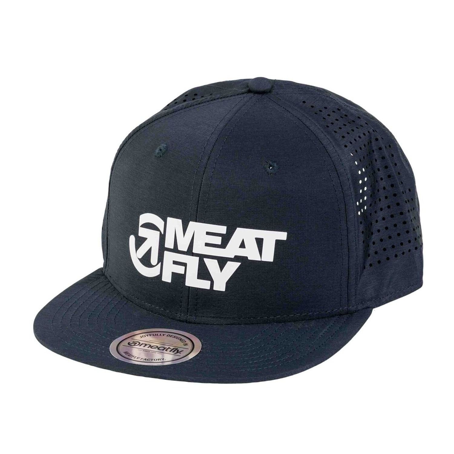 kšiltovka Meatfly Keery Perfor Snapback - Petrol/White Revital