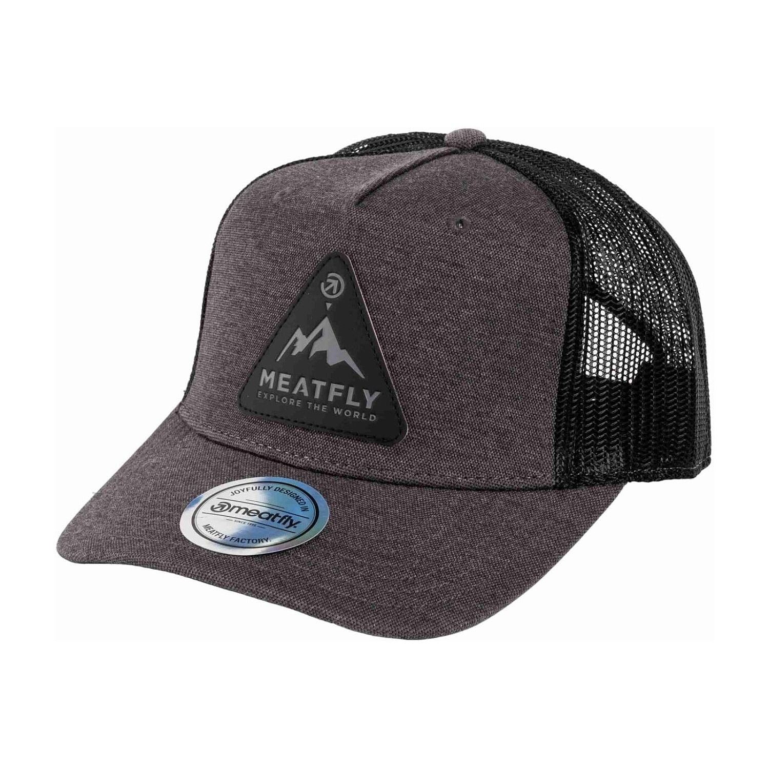 czapka z daszkiem Meatfly Corey Trucker - Grey Peak