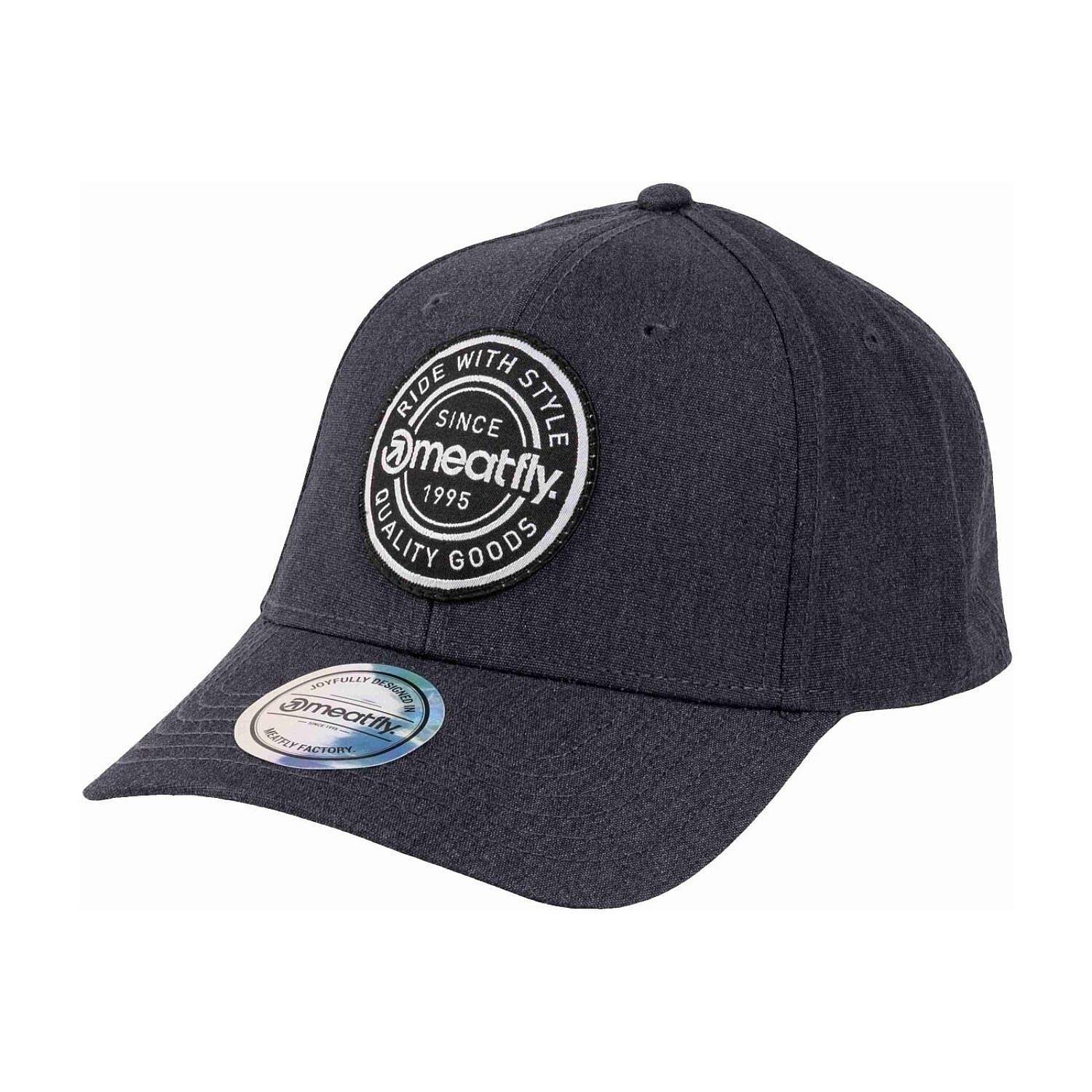 czapka z daszkiem Meatfly Jogger Recycled - Anthracite Label