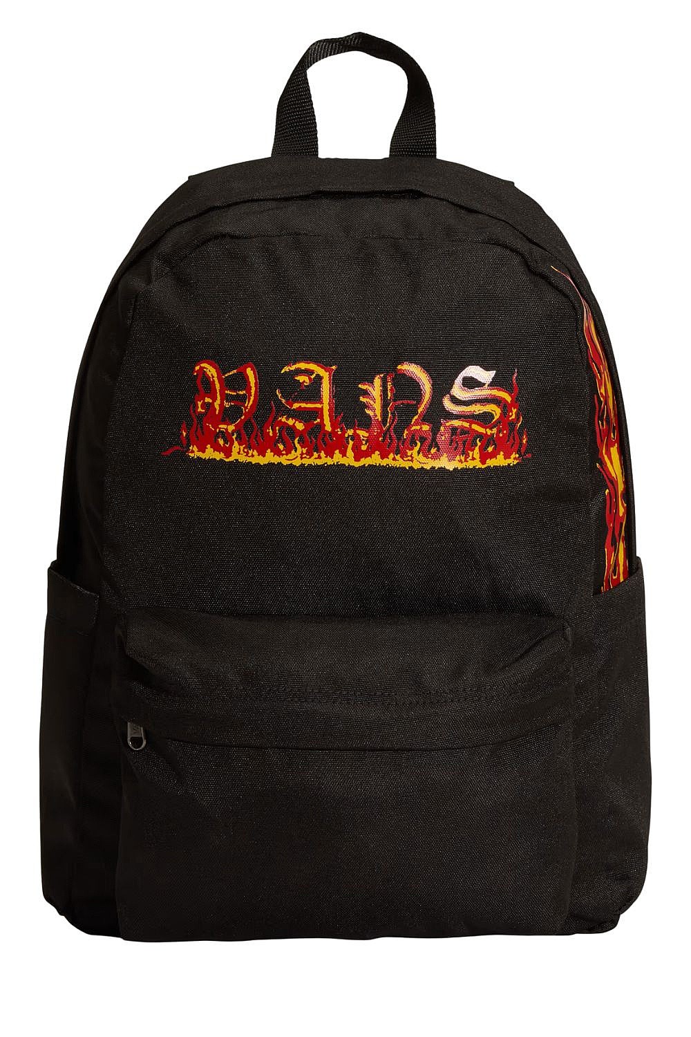 mochila Vans Old Skool Grom - Black/Flame - unisex junior