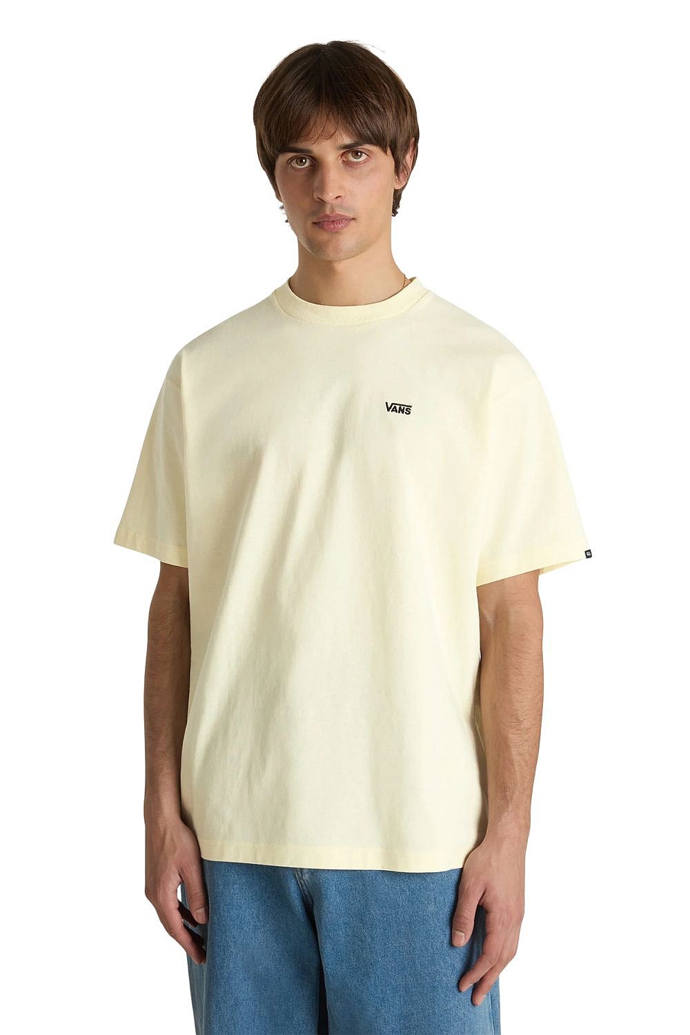 tričko Vans Left Chest II Loose - Lemon Icing